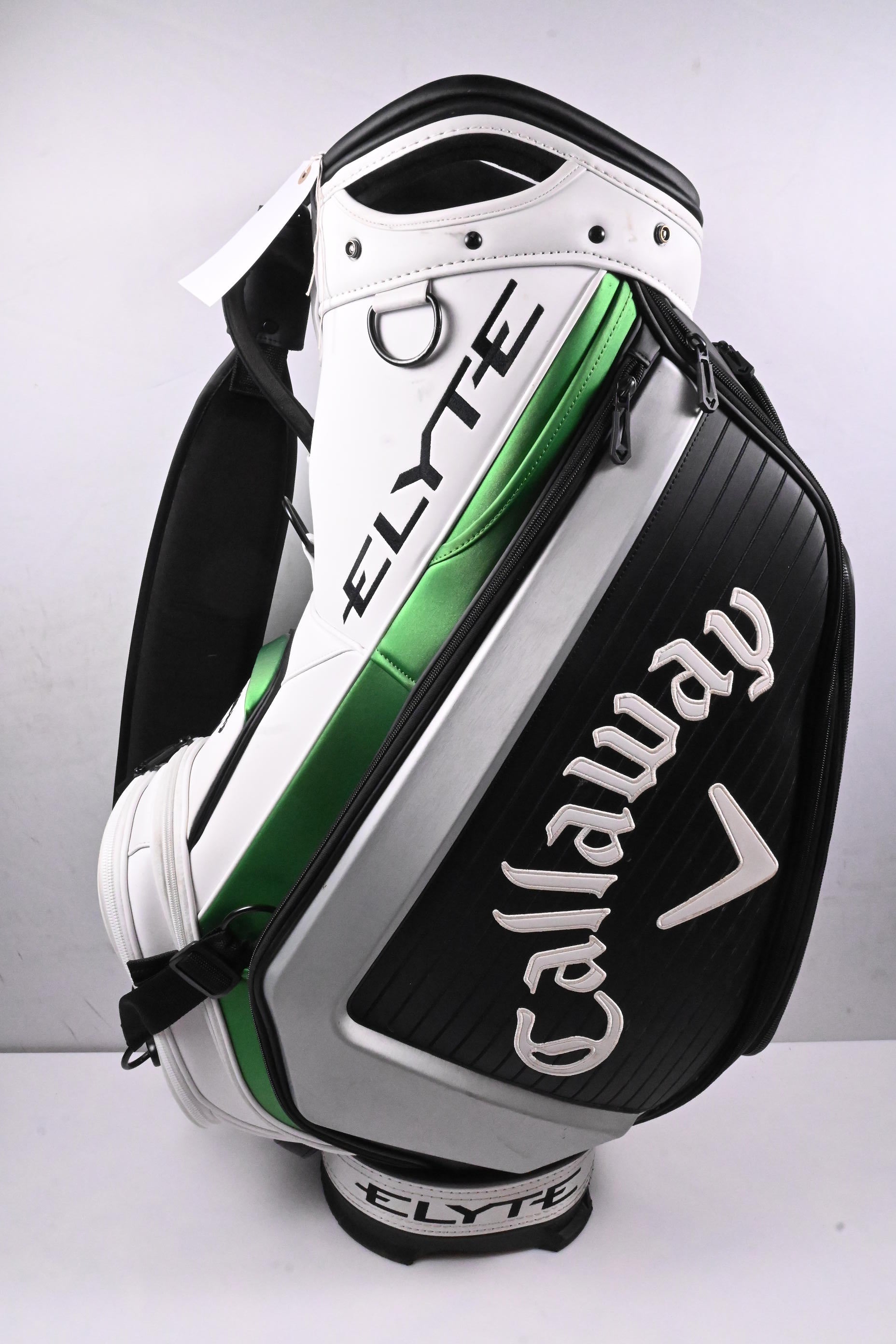 Callaway Elyte Tour Bag / 6-Way Divider / Black, White, Green