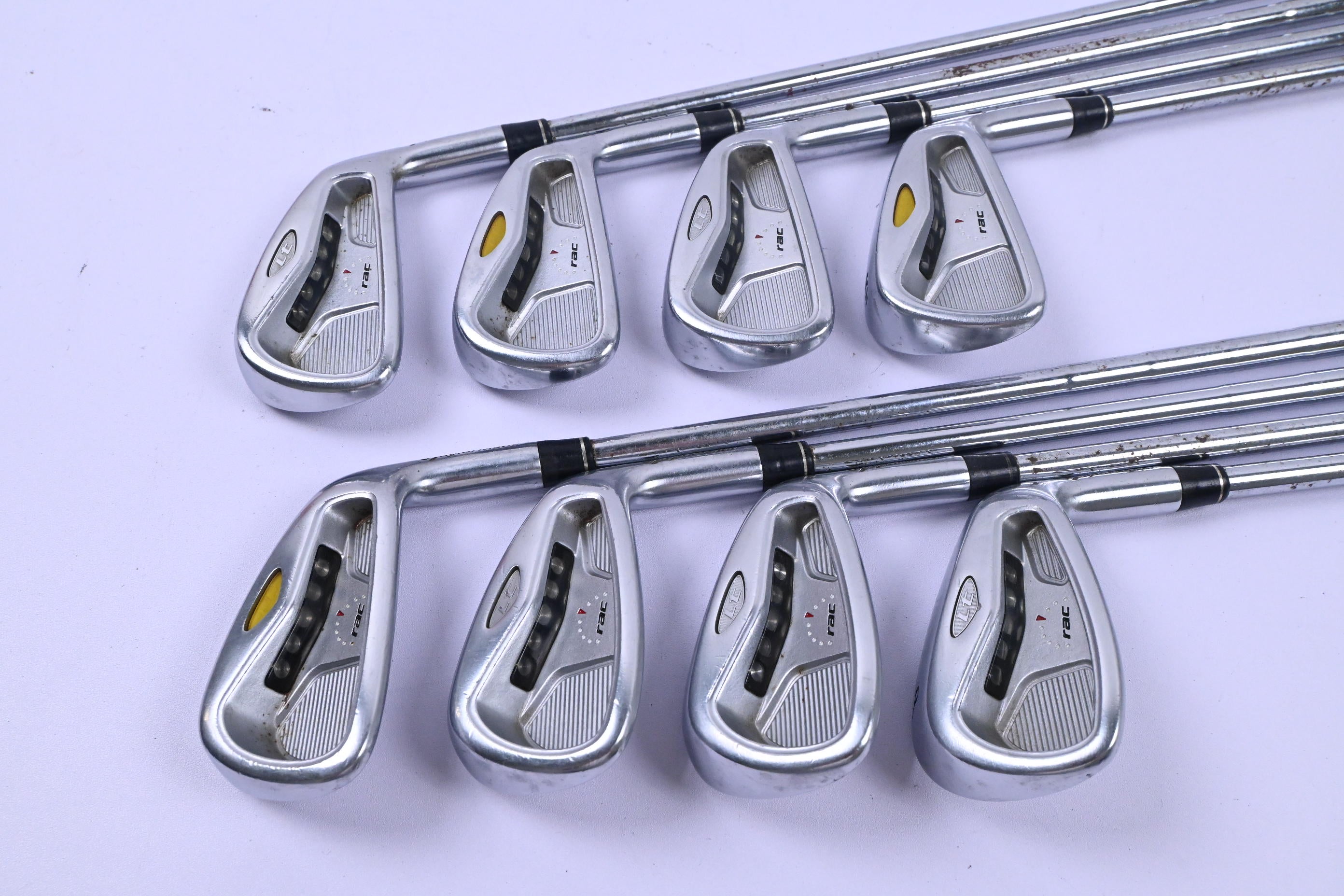 Taylormade RAC LT Irons / 3-PW / Stiff Flex Taylormade T-Step 110 Shafts