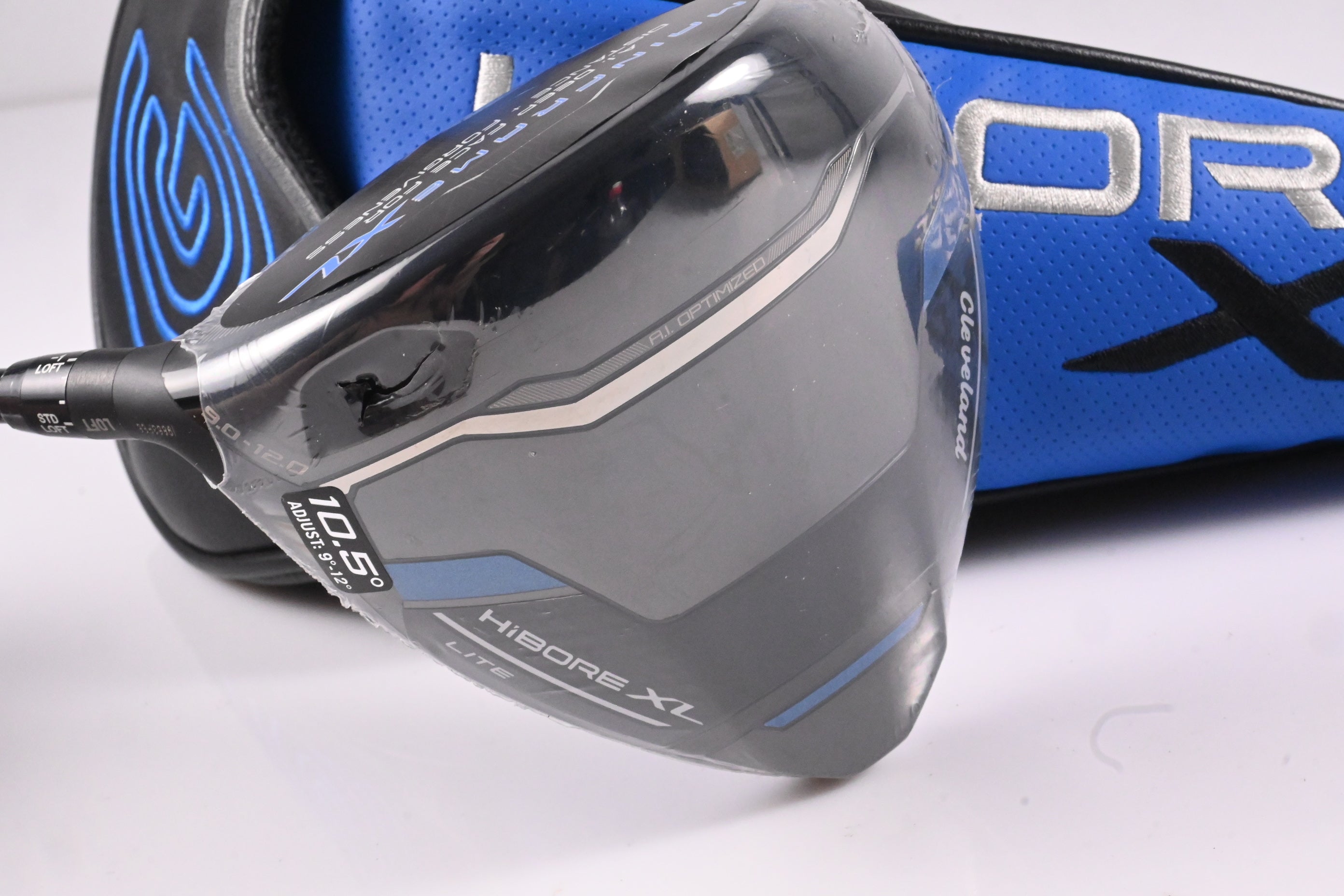 Left Hand Cleveland HiBore XL Lite Driver / 9-12 Degree / Senior Flex HZRDUS RDX