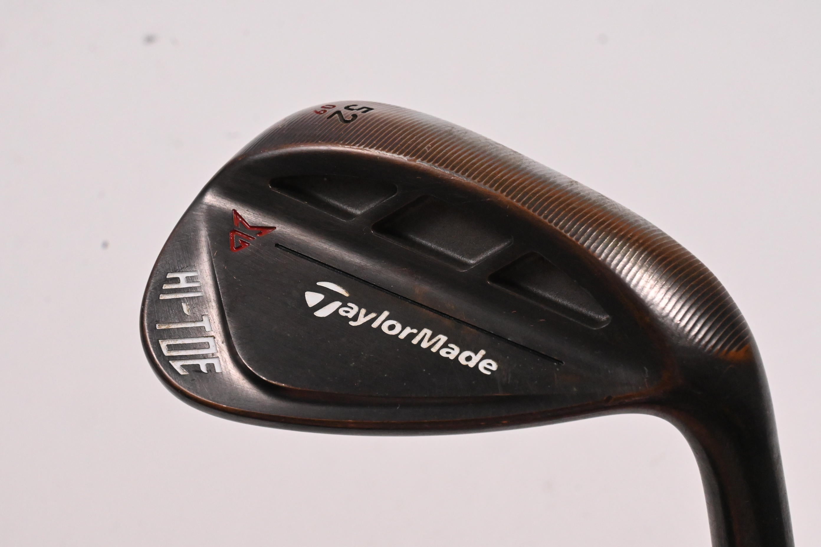 Taylormade Hi-Toe Raw Gap Wedge / 52 Degree / Wedge Flex KBS Hi-Rev 2.0 Shaft
