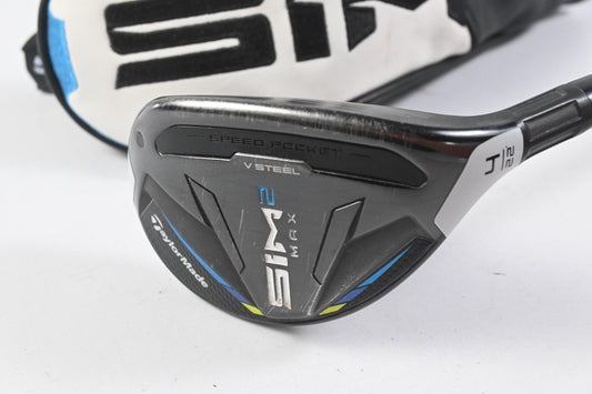 Taylormade SIM2 Max #4 Hybrid / 22 Degree / Regular Flex Fujikura Ventus Blue 6