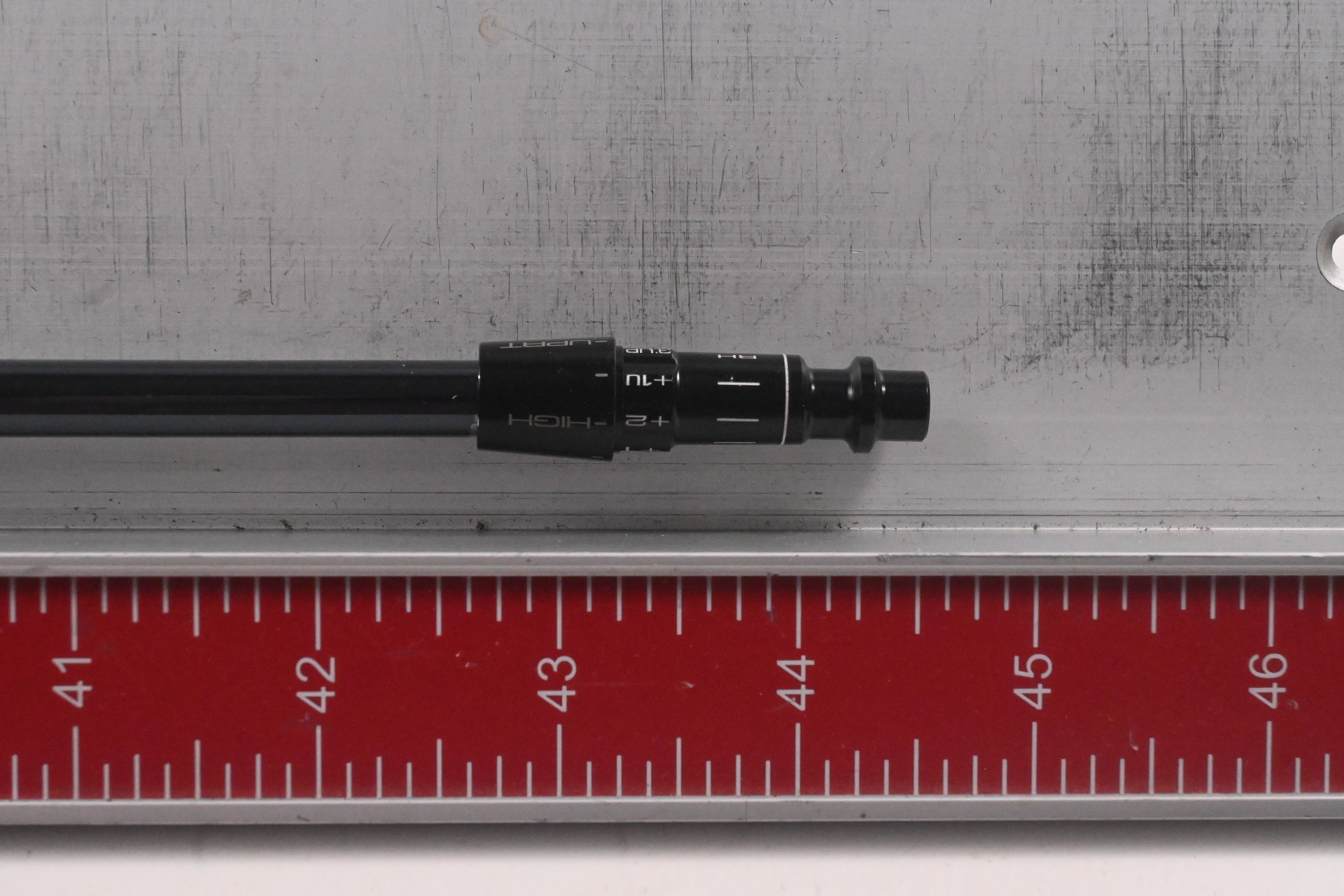 UST Mamiya LIN-Q M40X Red 5 Driver Shaft / Regular F3 Flex / Mizuno Adapter