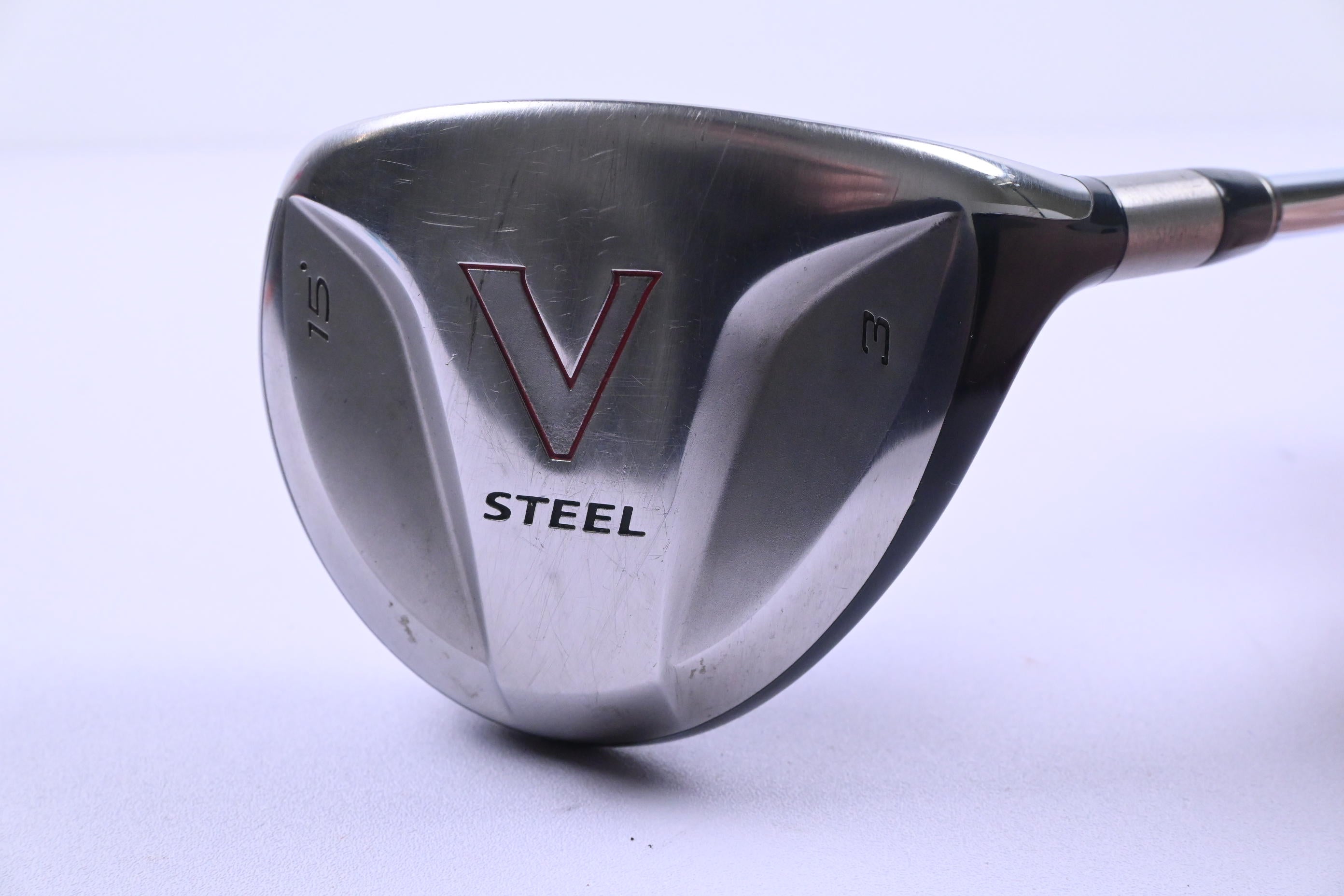 Taylormade V-Steel #3 Wood / 15 Degree / Regular Flex Dynamic Gold Lite Shaft