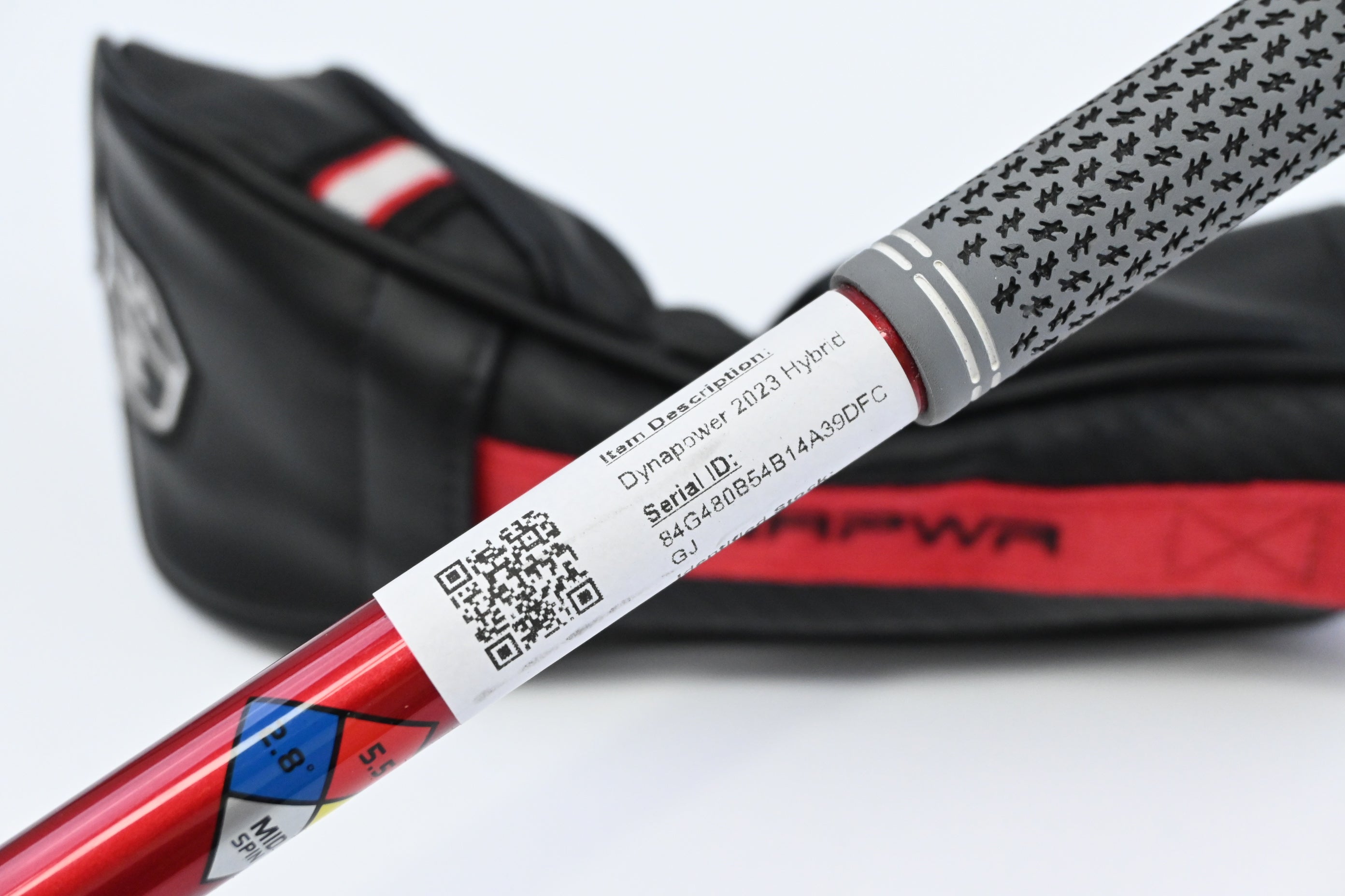 Wilson Dynapower 2023 #4 Hybrid / 22 Degree / Regular Flex HZRDUS Smoke Red RDX