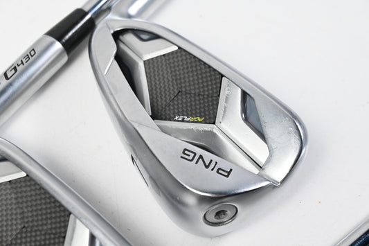 Ping G430 Irons / 6-PW / Blue Dot / Regular Flex Elevate MPH 95 Shafts