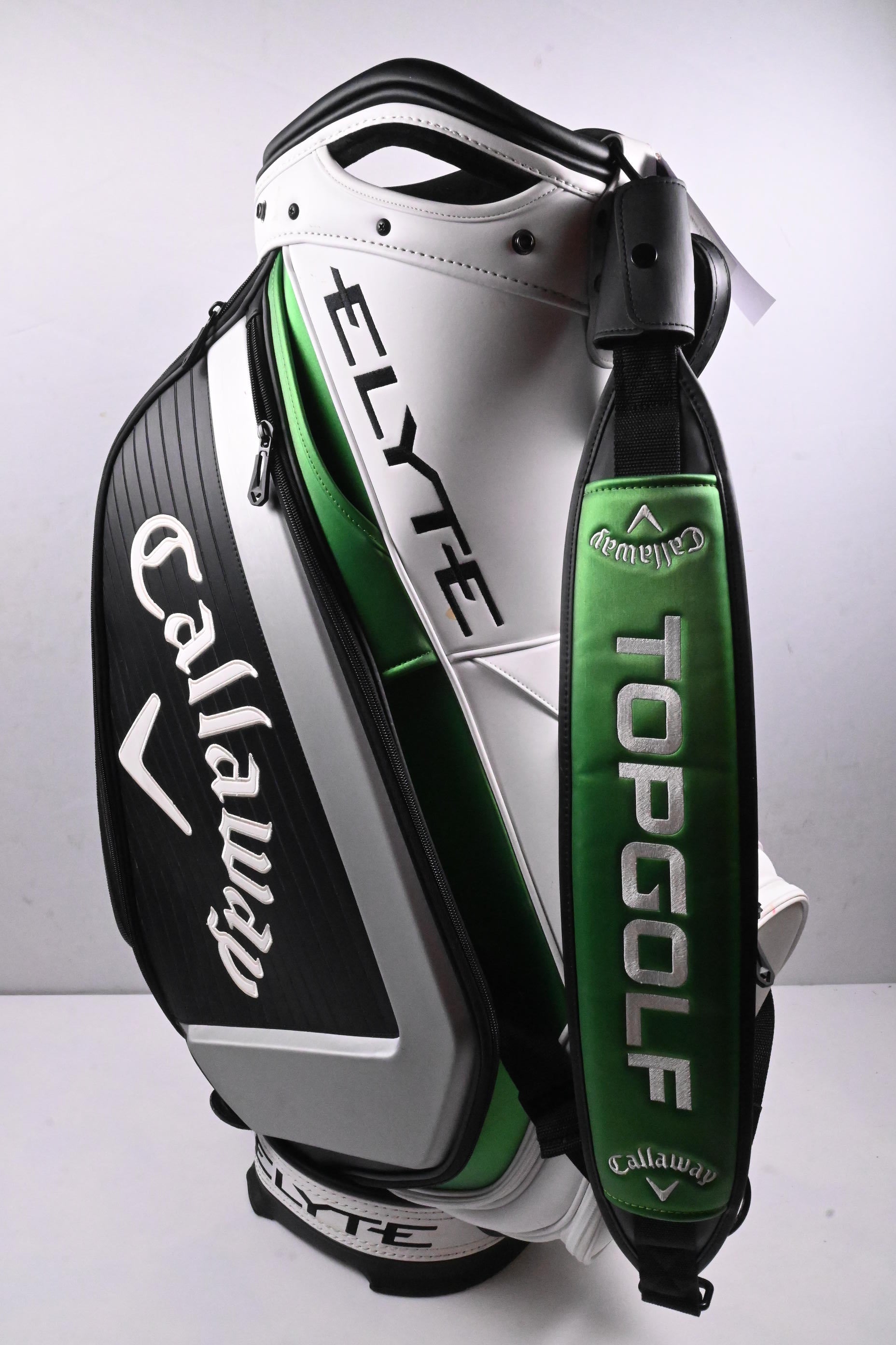 Callaway Elyte Tour Bag / 6-Way Divider / Black, White, Green