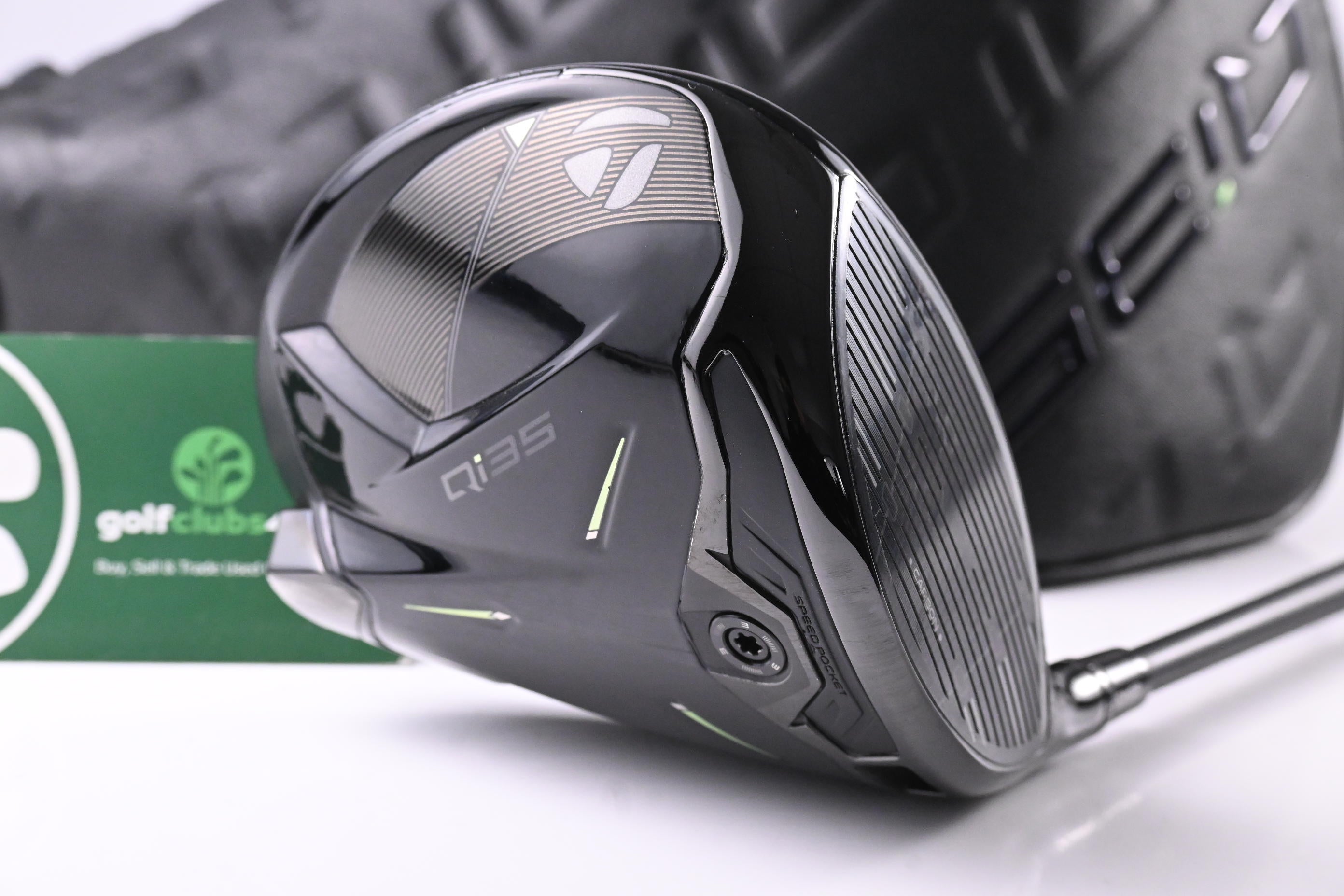 Taylormade Qi35 Designer Series Gloss Black Driver / 10.5 Degree / Senior Flex