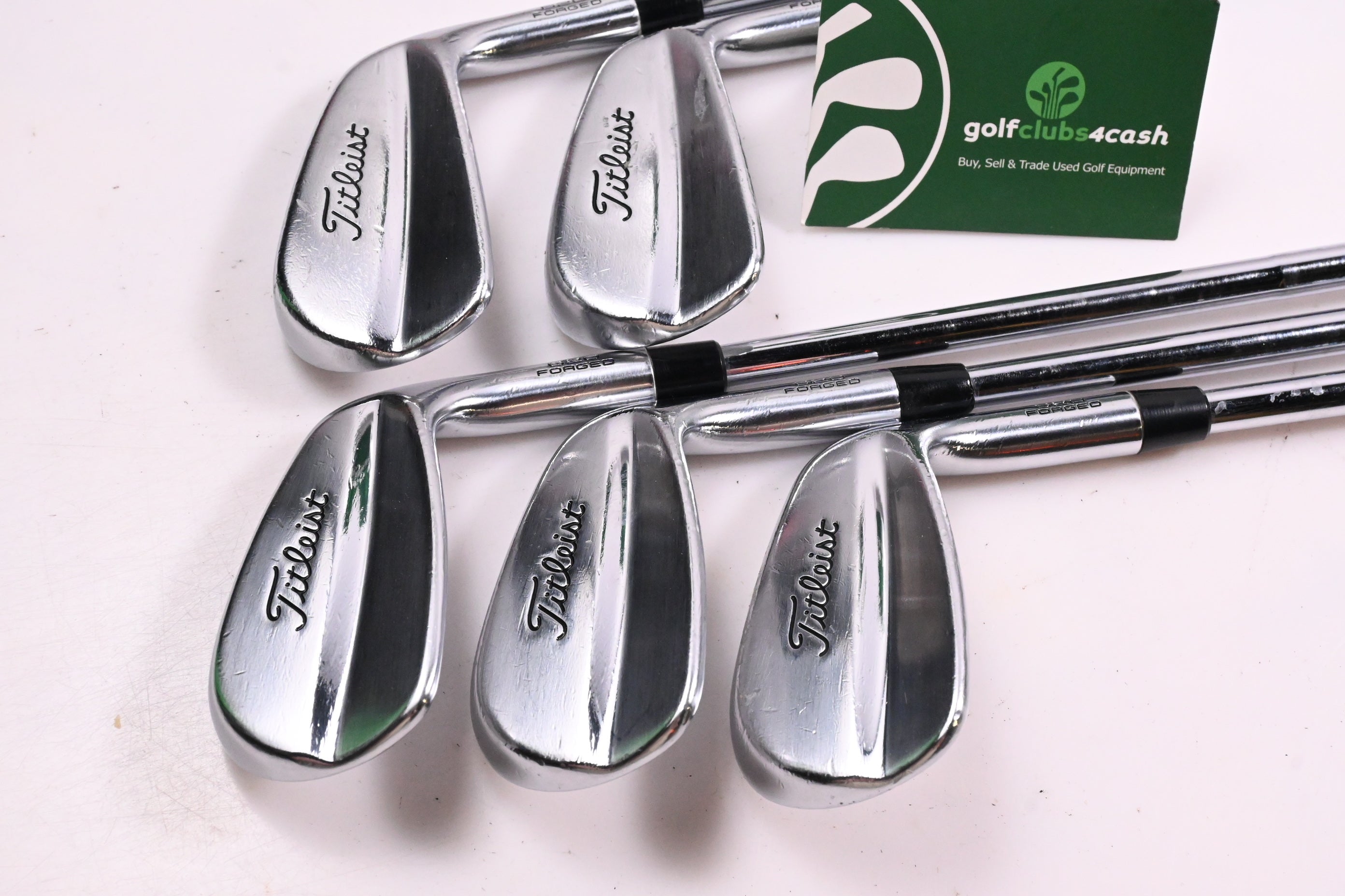 Titleist MB 620 Irons / 6-PW / Stiff Flex Steel Shafts