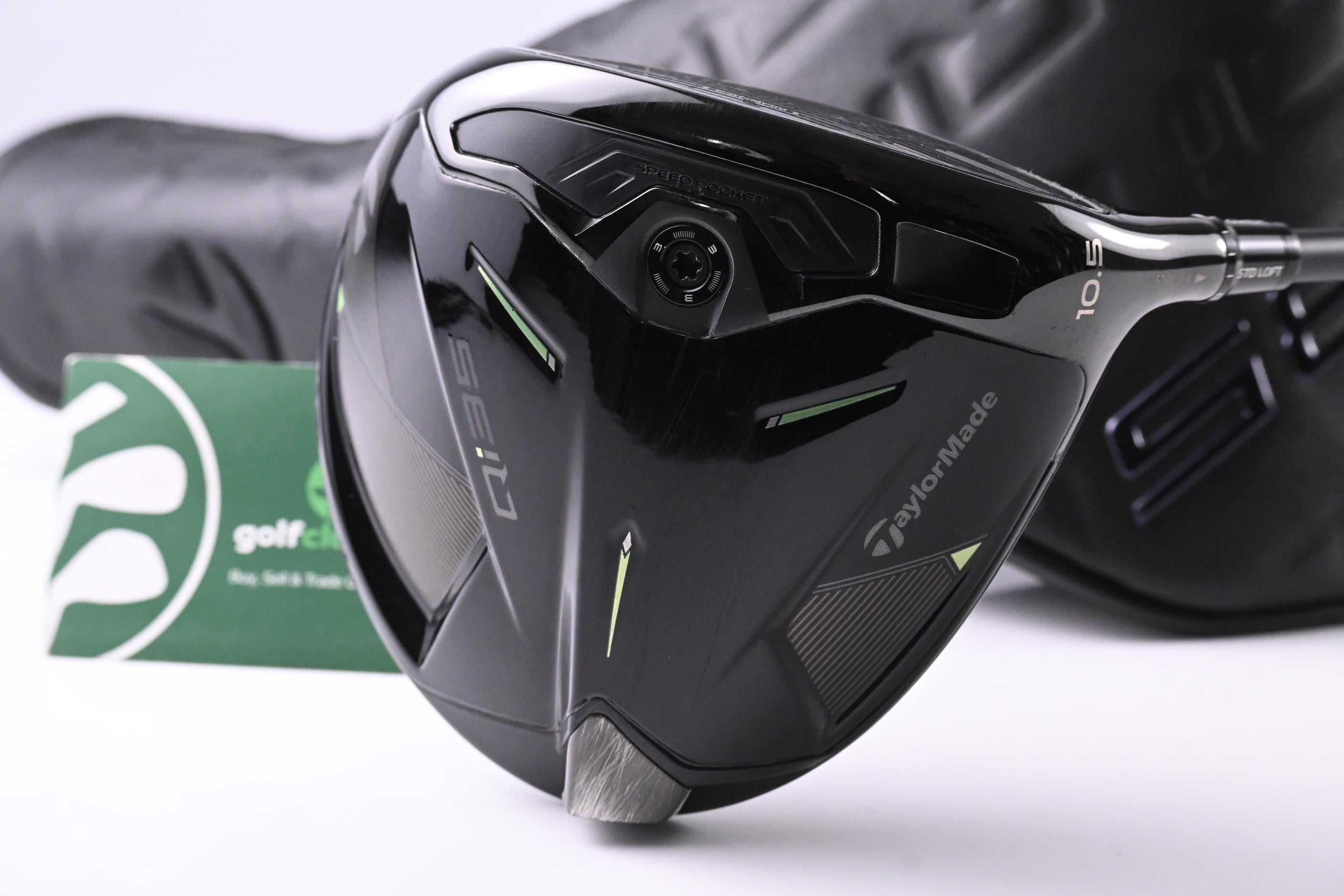 Taylormade Qi35 Designer Series Gloss Black Driver / 10.5 Degree / Senior Flex