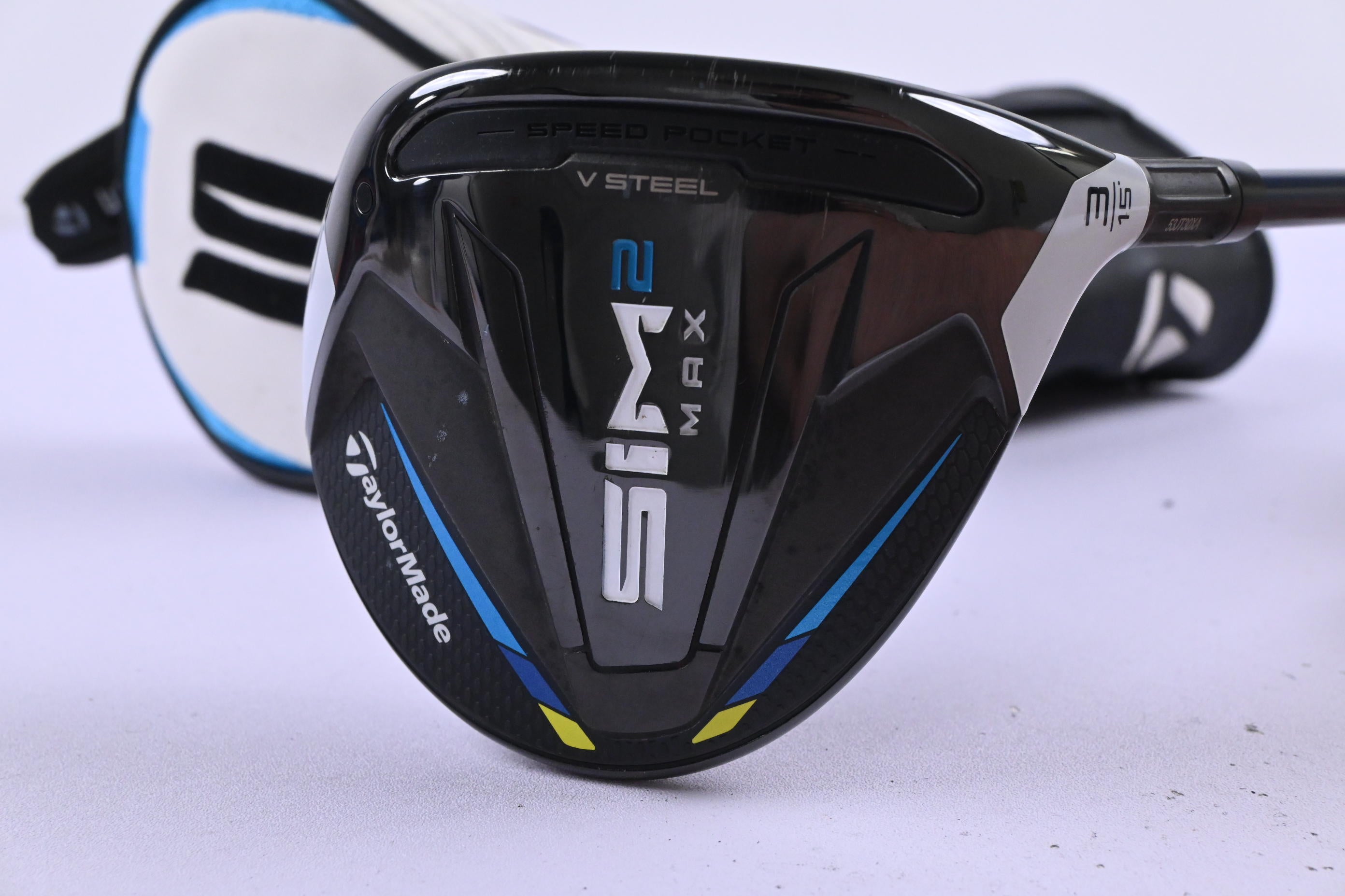 Taylormade SIM2 Max #3 Wood / 15 Degree / Regular Flex Ventus Blue 5 Shaft
