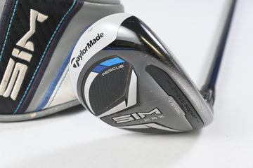 Taylormade SIM Max #4 Hybrid / 22 Degree / Regular Flex Fujikura Ventus Blue 6