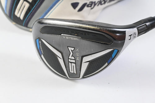 Taylormade SIM Max #4 Hybrid / 22 Degree / Regular Flex Fujikura Ventus Blue 6