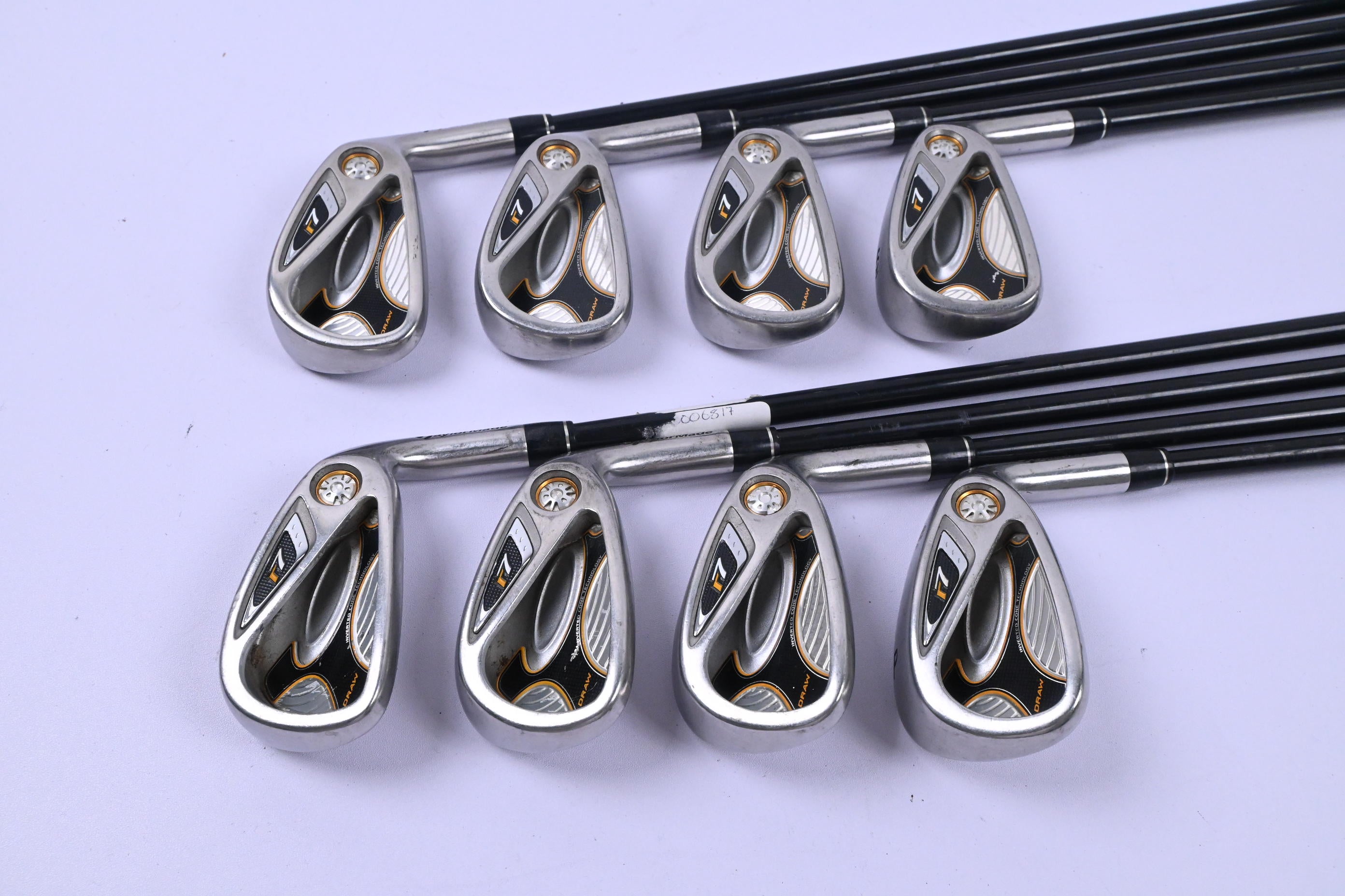 Taylormade R7 Draw Irons / 3-PW / Regular Flex Taylormade REAX 55 Shafts