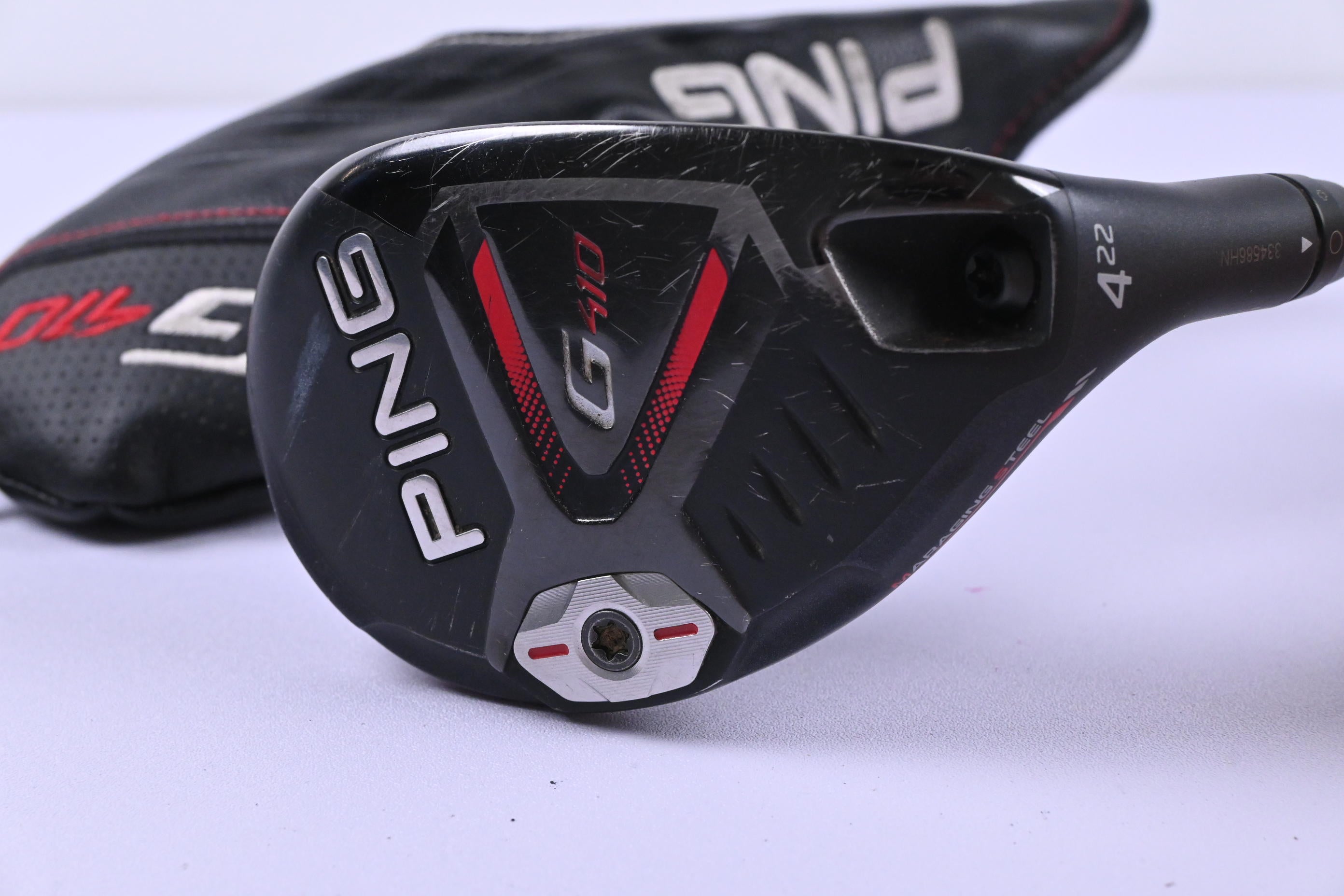 Ping G410 #4 Hybrid / 22 Degree / Stiff Flex Ping Alta CB Red 70 Shaft
