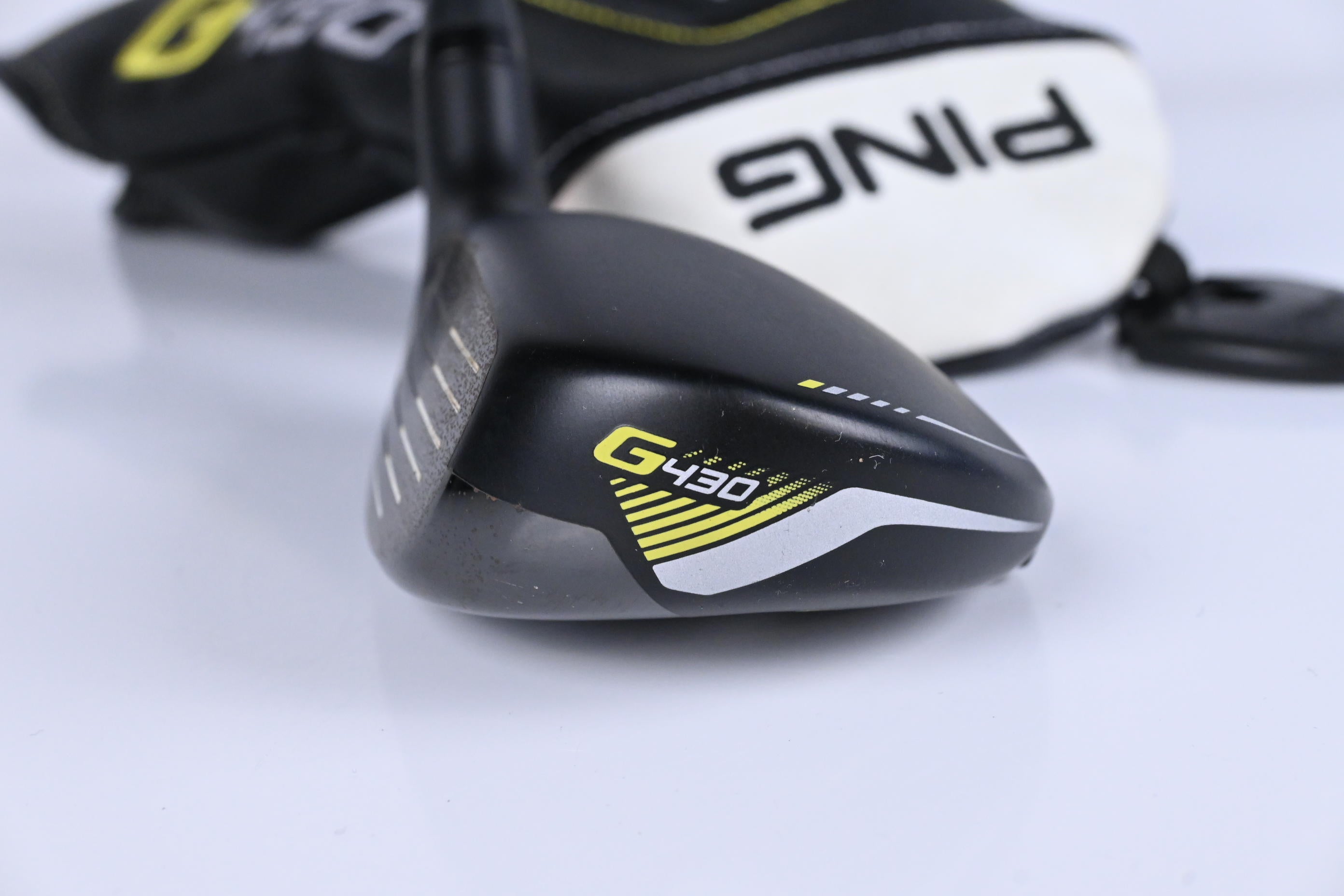 Left Hand Ping G430 #4 Hybrid / 22 Degree / X-Flex HZRDUS Smoke Red RDX 80 Shaft