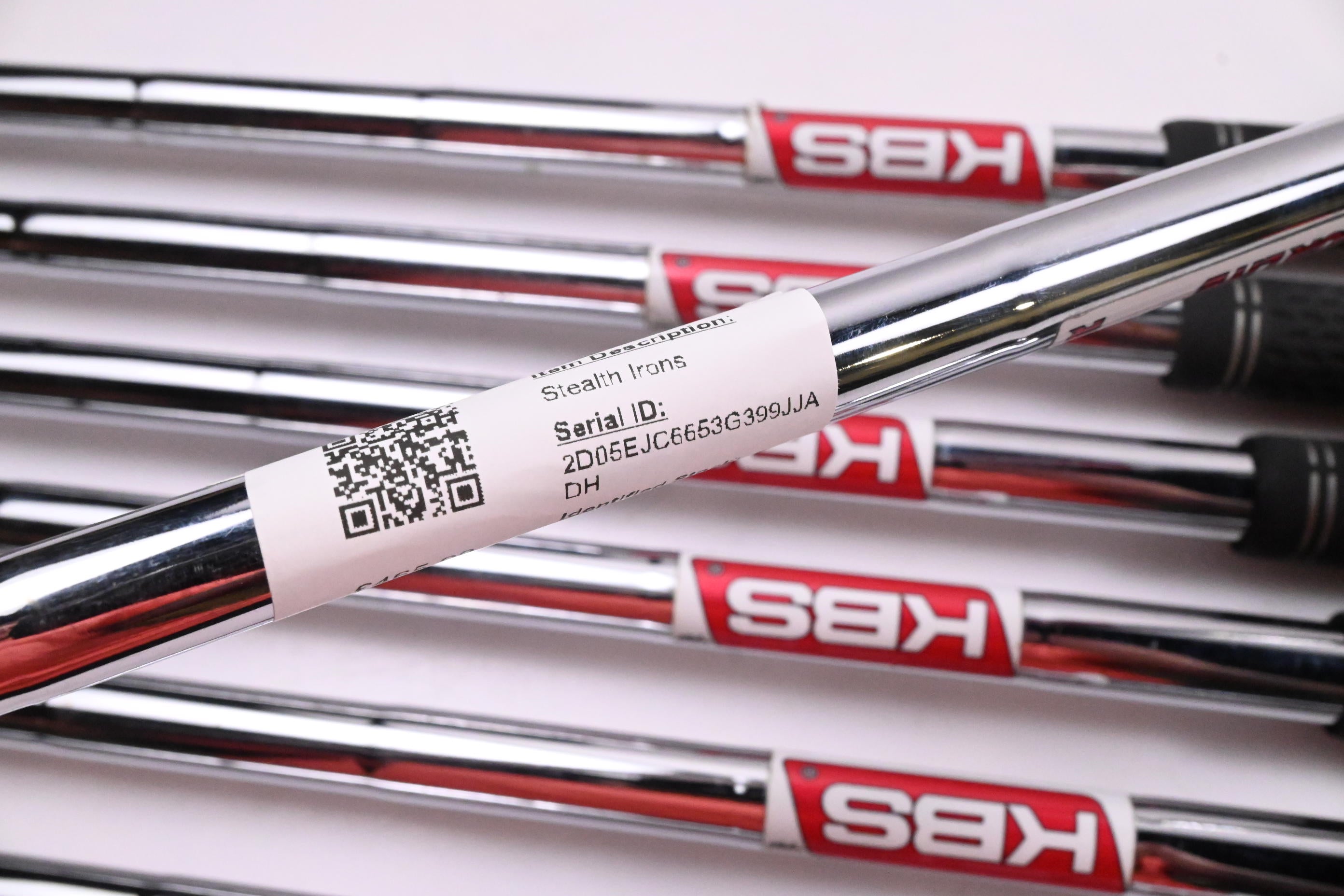 Taylormade Stealth Irons / 5-PW+SW / Regular Flex KBS Tour Lite Shafts