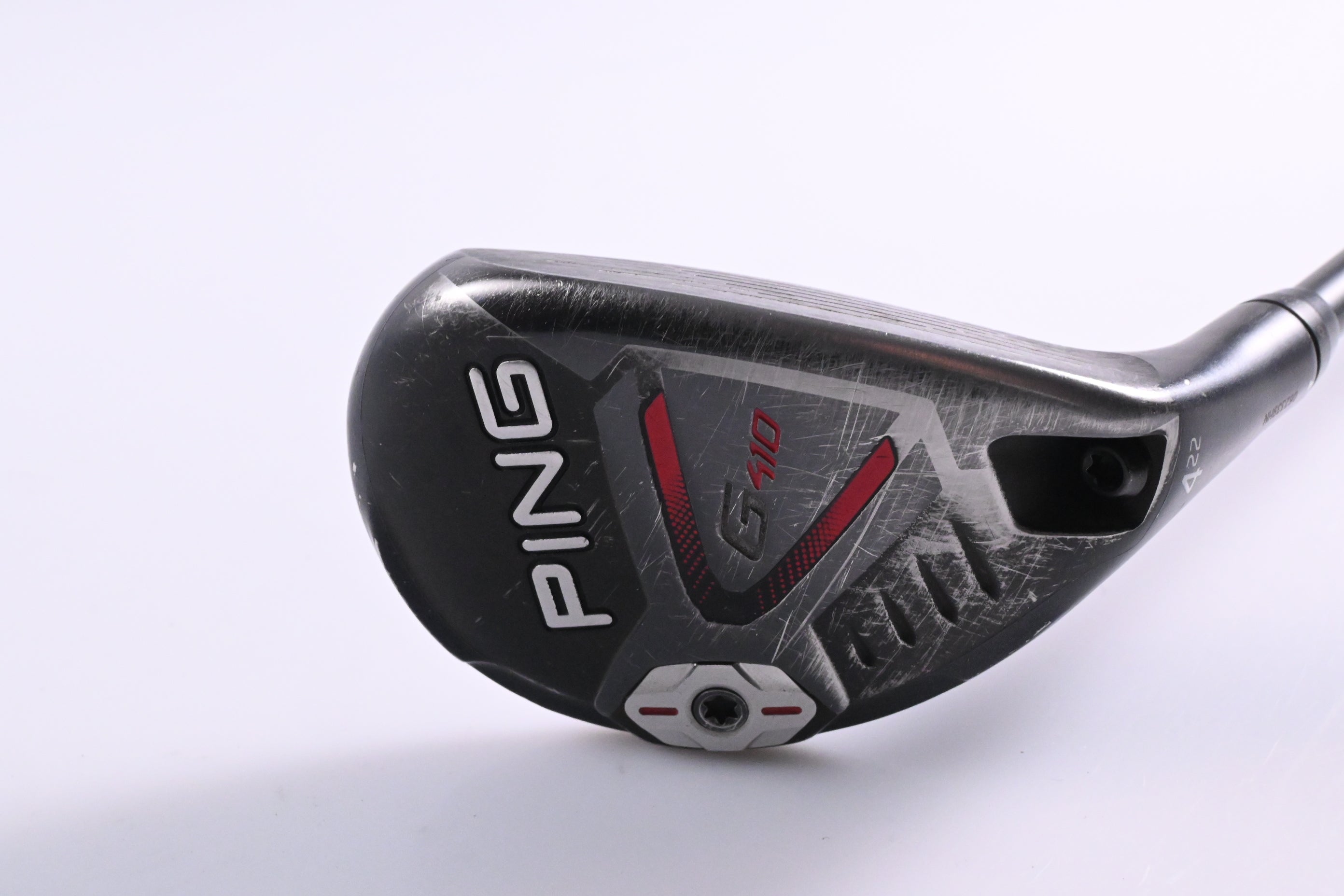Ping G410 #4 Hybrid / 22 Degree / Regular Flex Ping Alta CB Red 70 Shaft