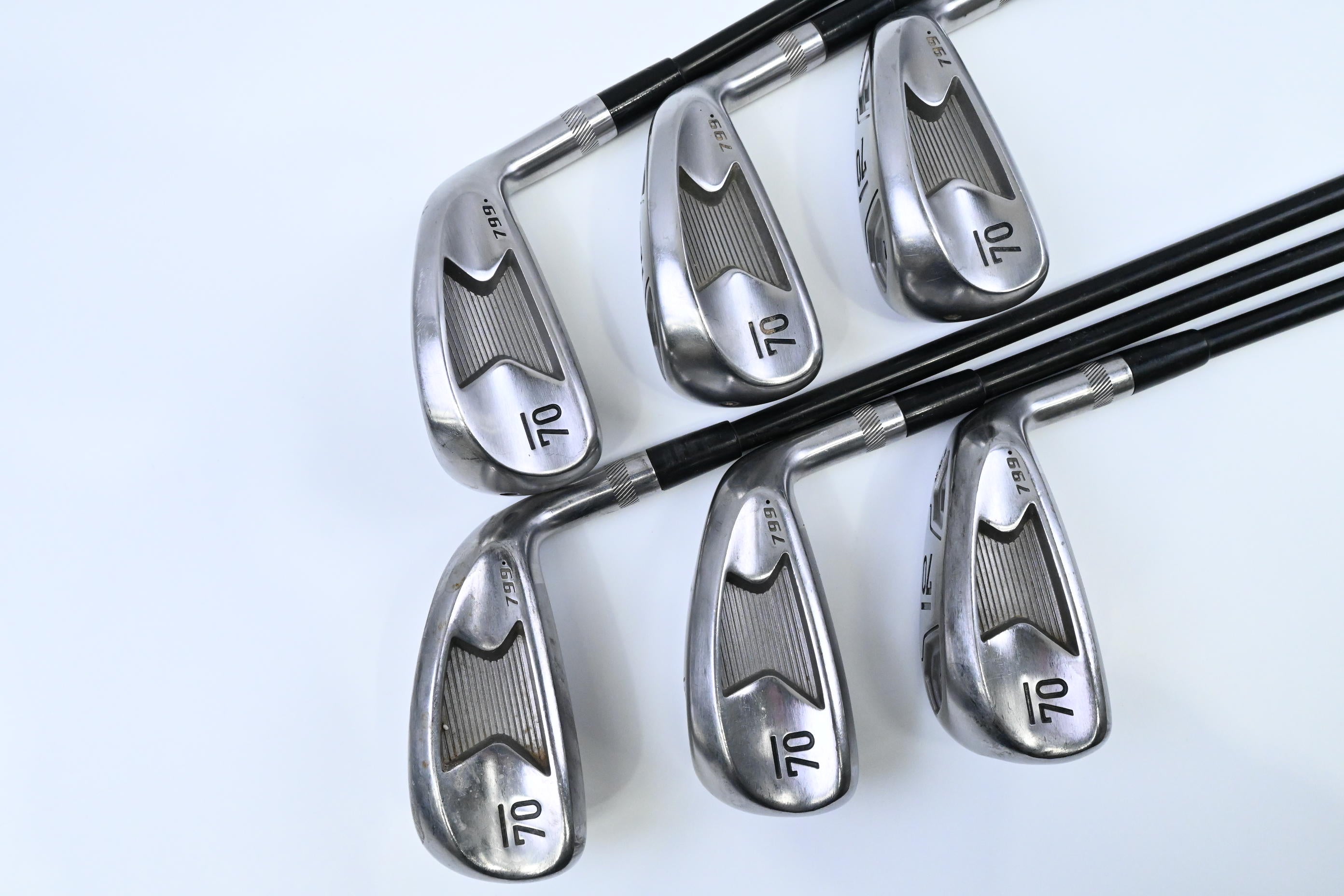 Ladies Sub 70 799 Irons / 5-PW / Ladies Flex Project X Black Shafts