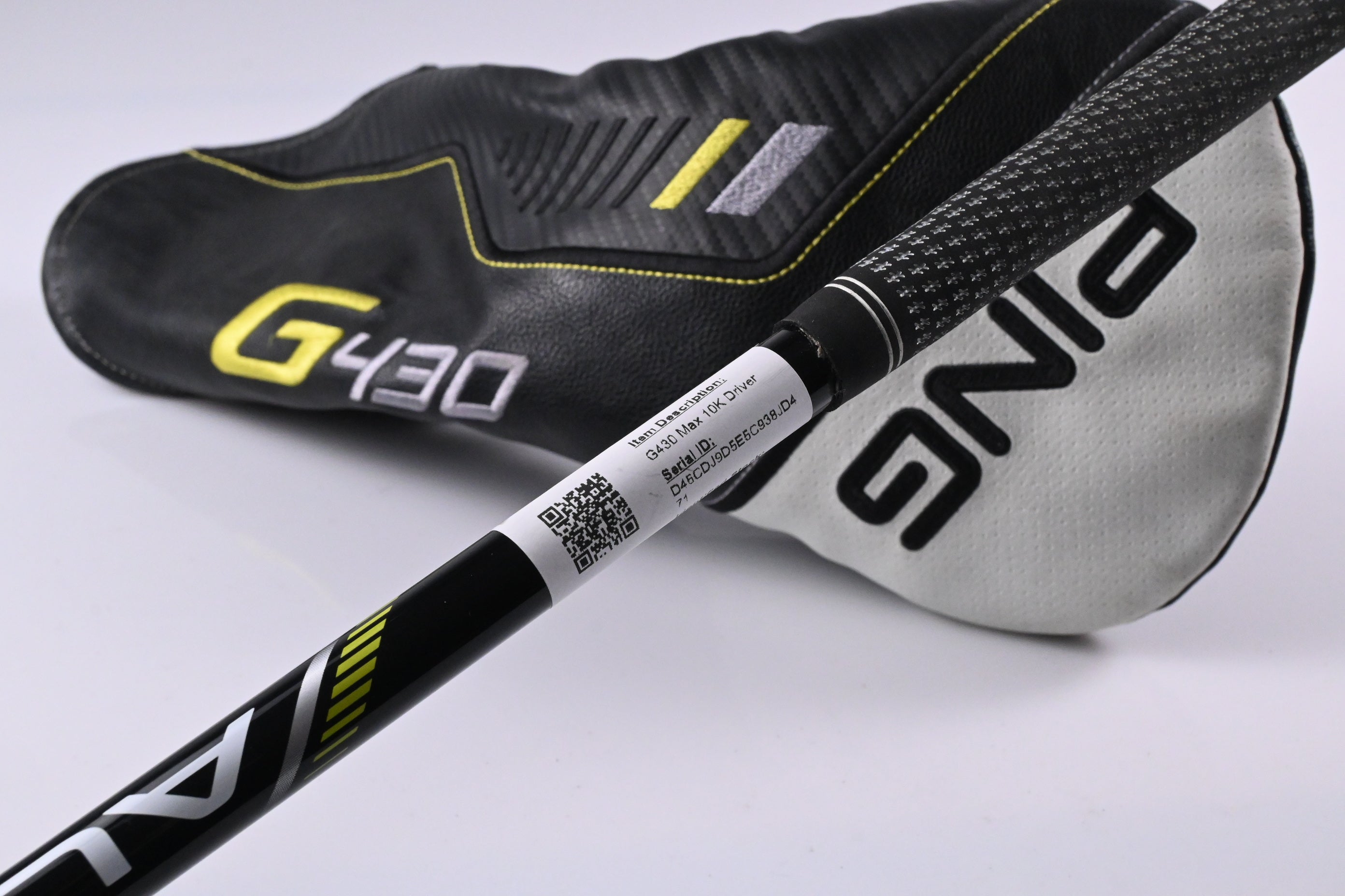 Ping G430 Max 10K Driver / 10.5 Degree / Regular Flex Ping Alta CB Black 55