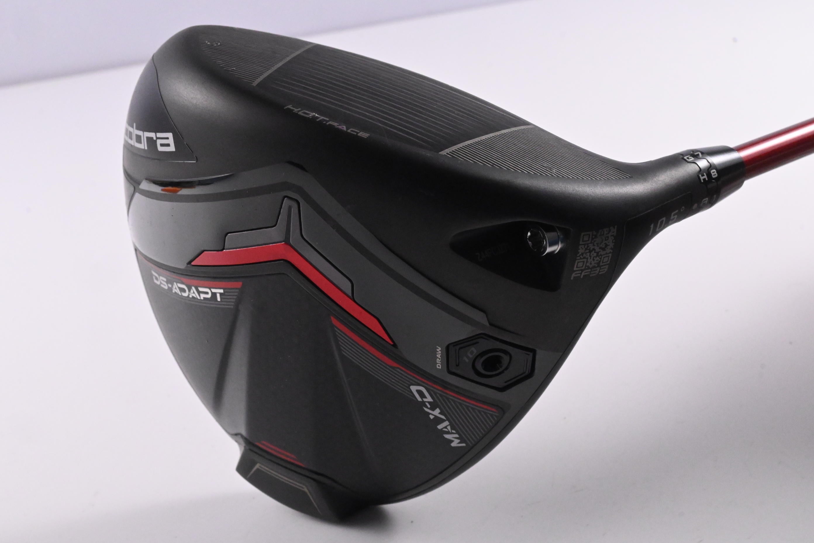 Cobra DS-Adapt MAX-D Driver / 10.5 Degree / Regular Flex Denali Red 50 Shaft