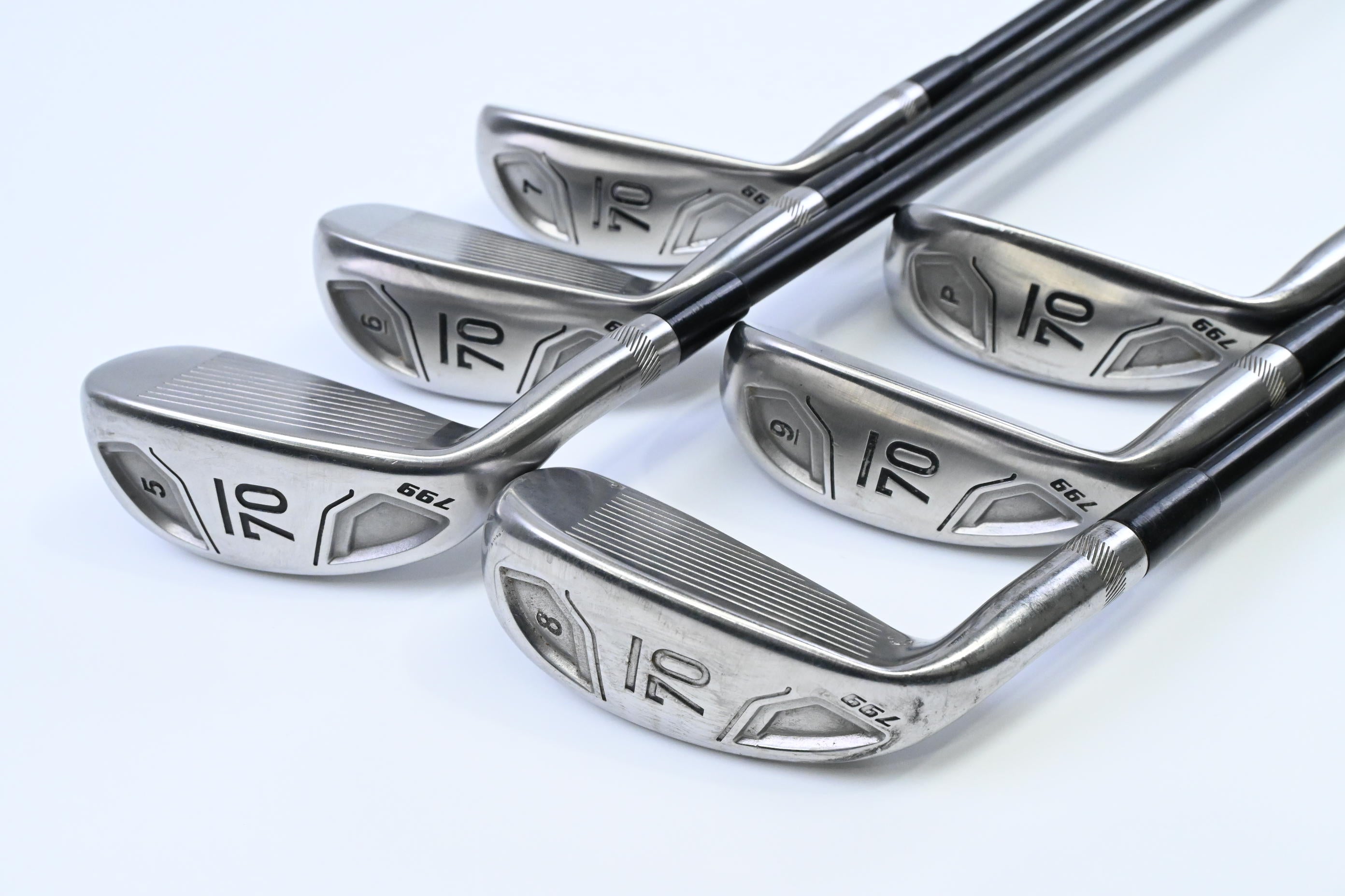 Ladies Sub 70 799 Irons / 5-PW / Ladies Flex Project X Black Shafts