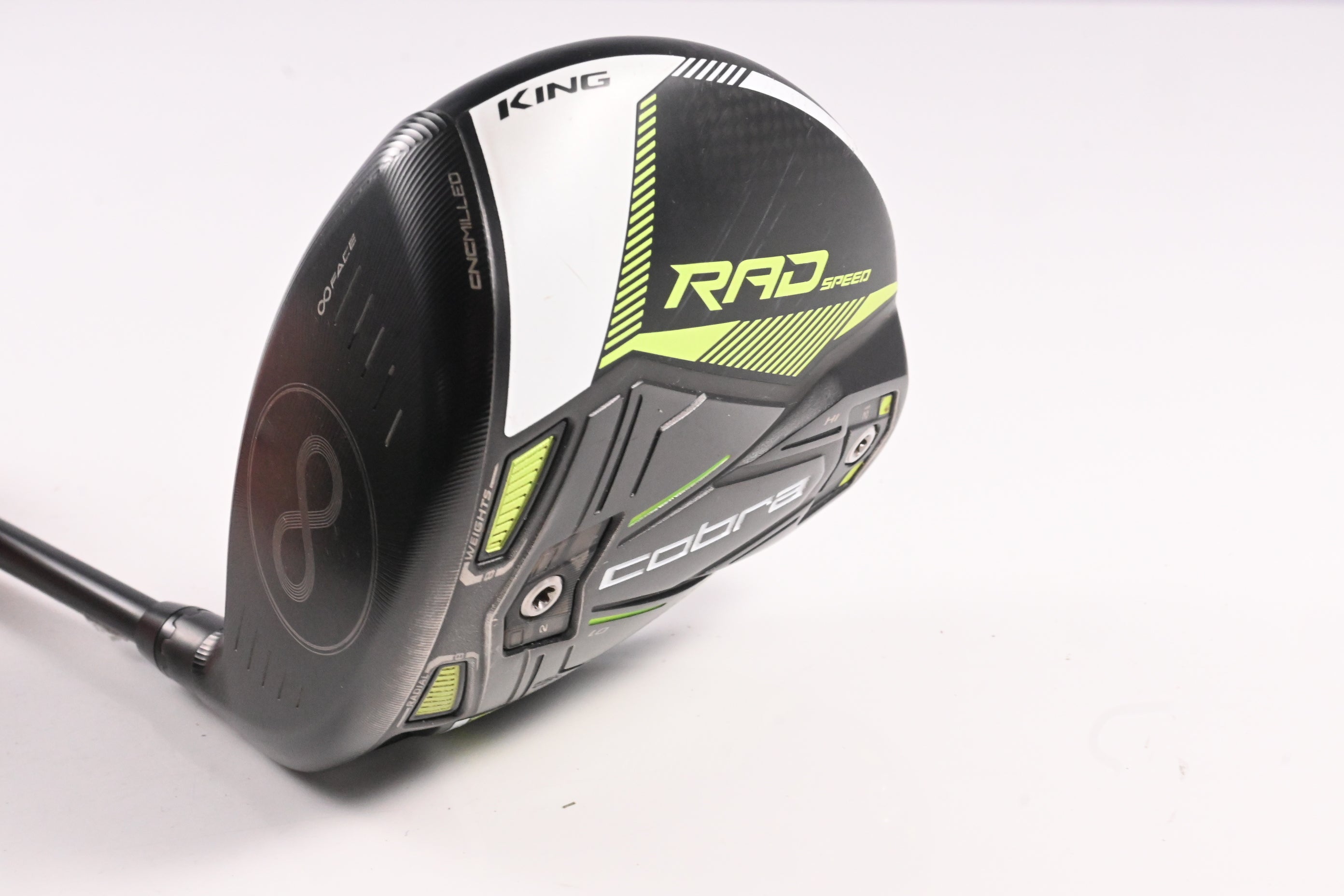 Left Hand Cobra King Radspeed Driver / 9 Degree / Stiff Flex Motore X F1 6