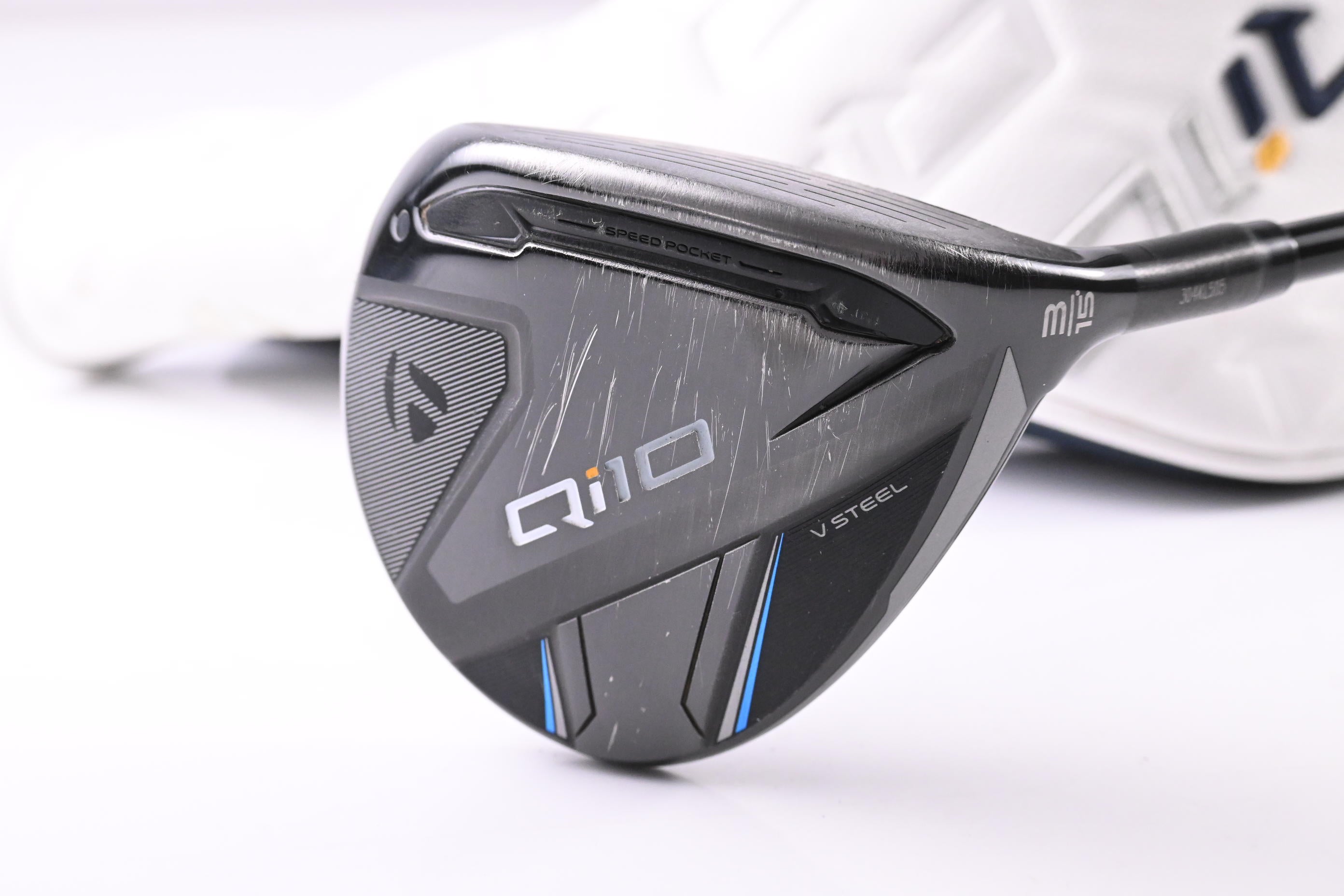 Taylormade Qi10 #3 Wood / 15 Degree / Regular Flex Ventus TR Blue 6 Shaft