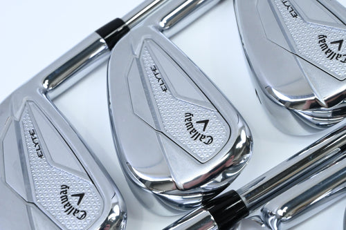 Callaway Elyte Irons / 5-PW / Regular Flex Vector 80 Shafts