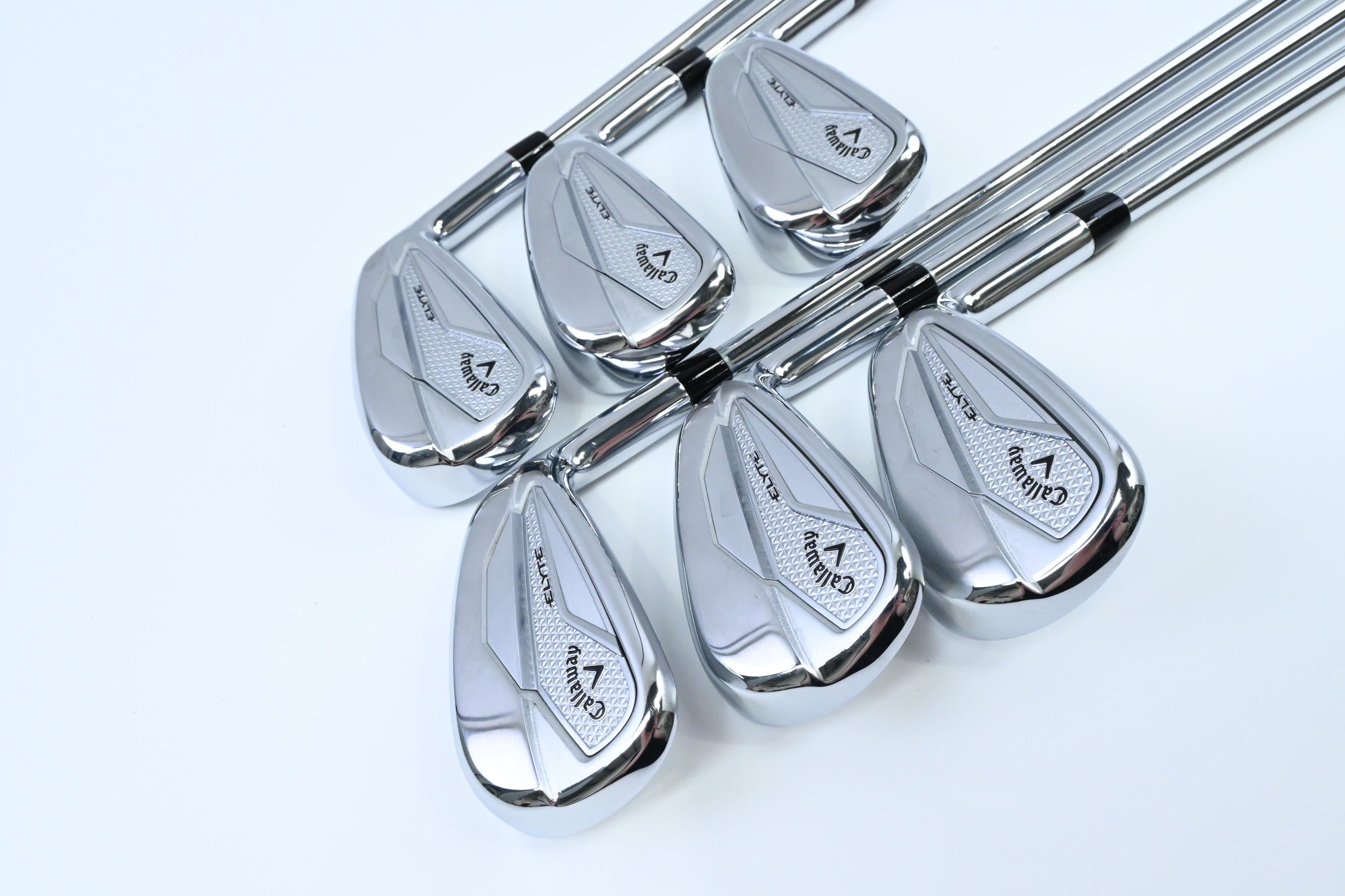 Callaway Elyte Irons / 5-PW / Regular Flex Vector 80 Shafts
