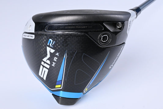 Taylormade SIM2 Max Driver / 10.5 Degree / Regular Flex HZRDUS Silver 50 Shaft