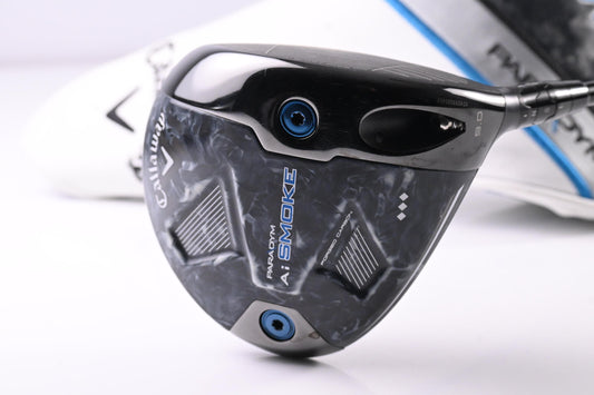 Callaway Paradym Ai Smoke Triple Diamond Driver / 9 Degree / X-Flex Kai'Li Blue