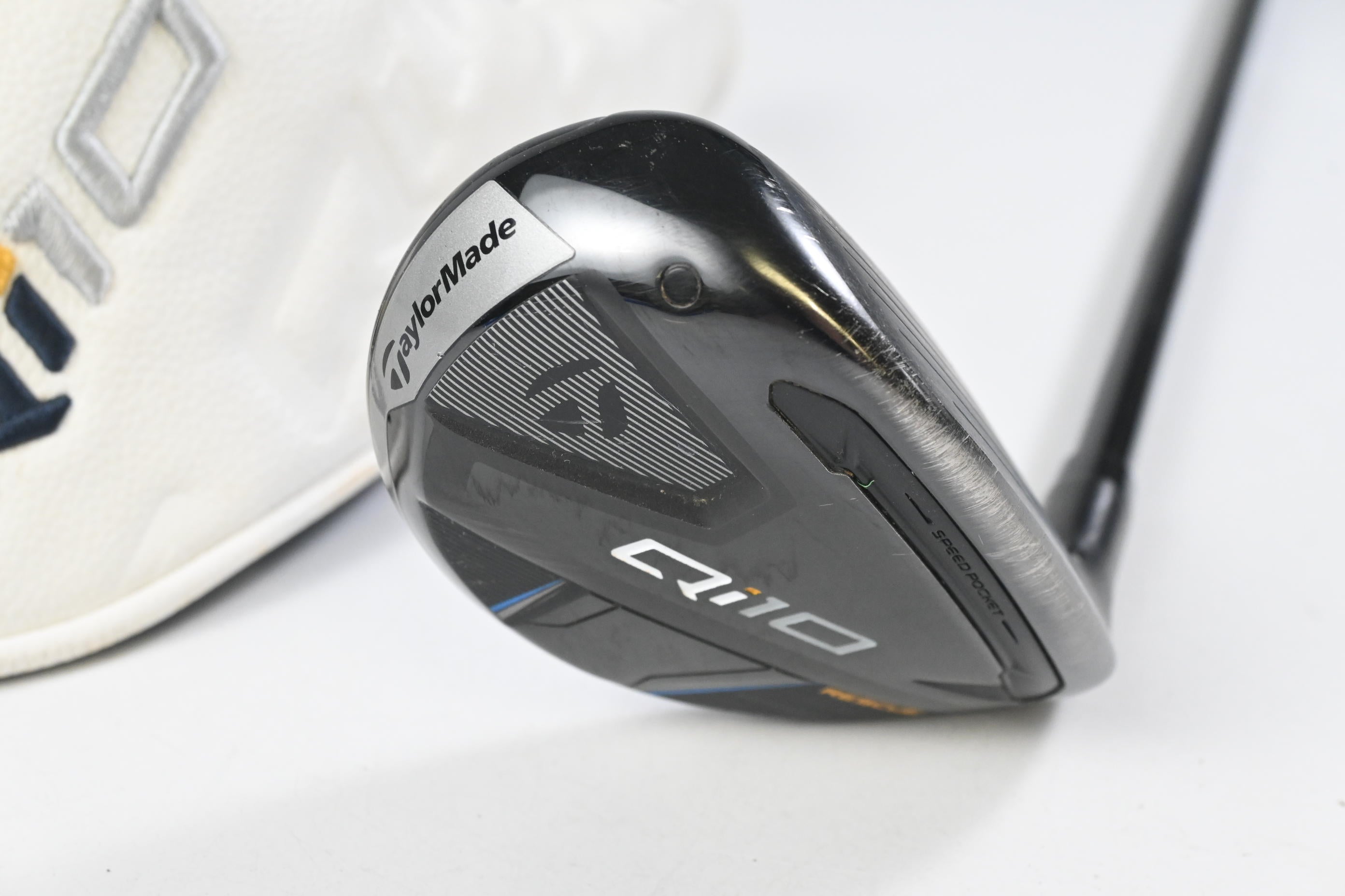 Taylormade Qi10 #4 Hybrid / 22 Degree / Regular Flex Fujikura Ventus TR Blue 6