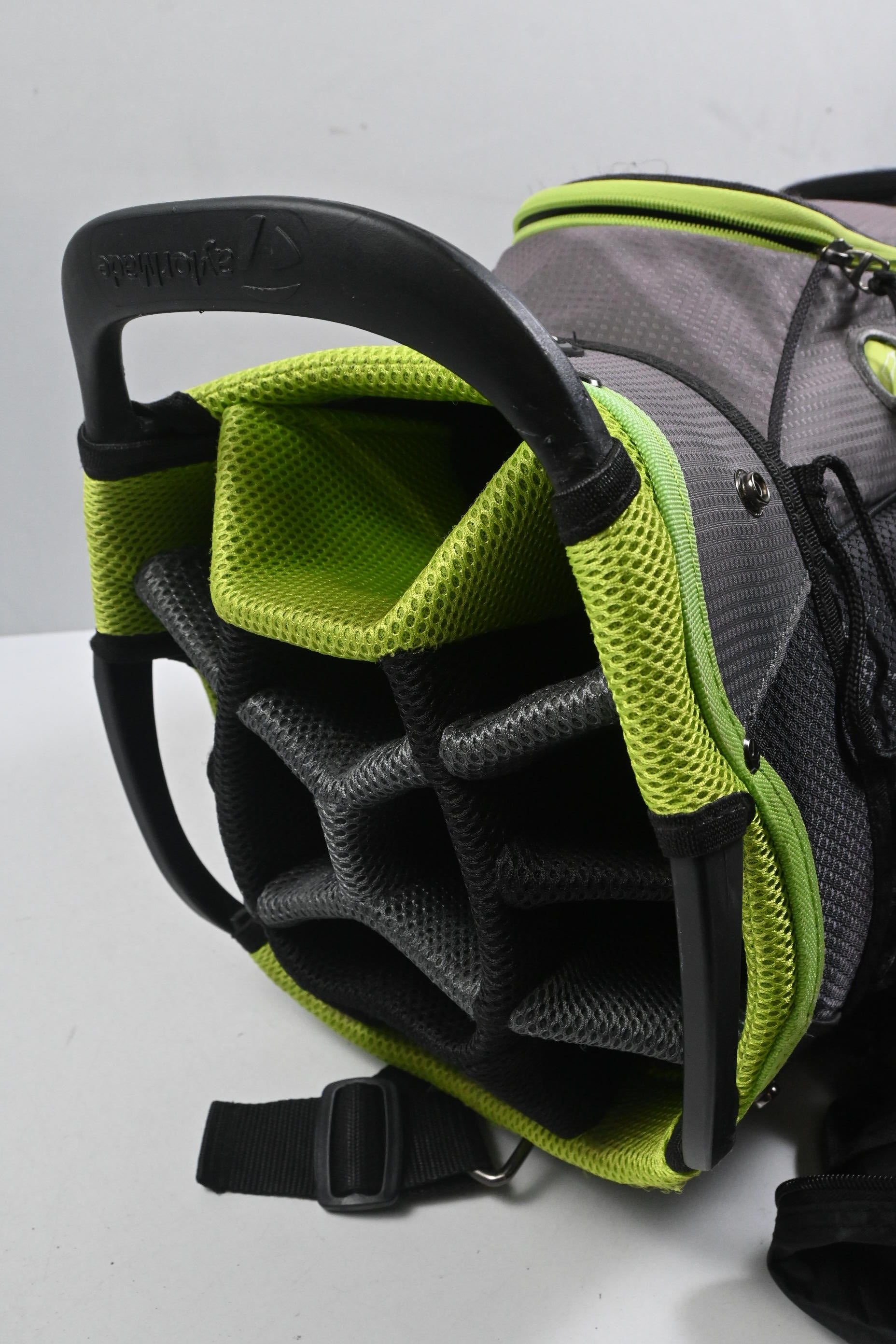 Taylormade Cart Bag / 14-Way Divider / Grey & Green