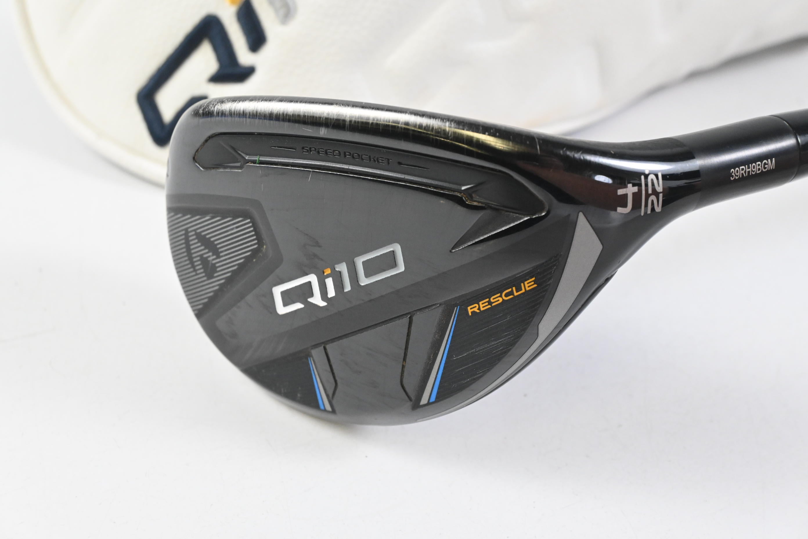 Taylormade Qi10 #4 Hybrid / 22 Degree / Regular Flex Fujikura Ventus TR Blue 6