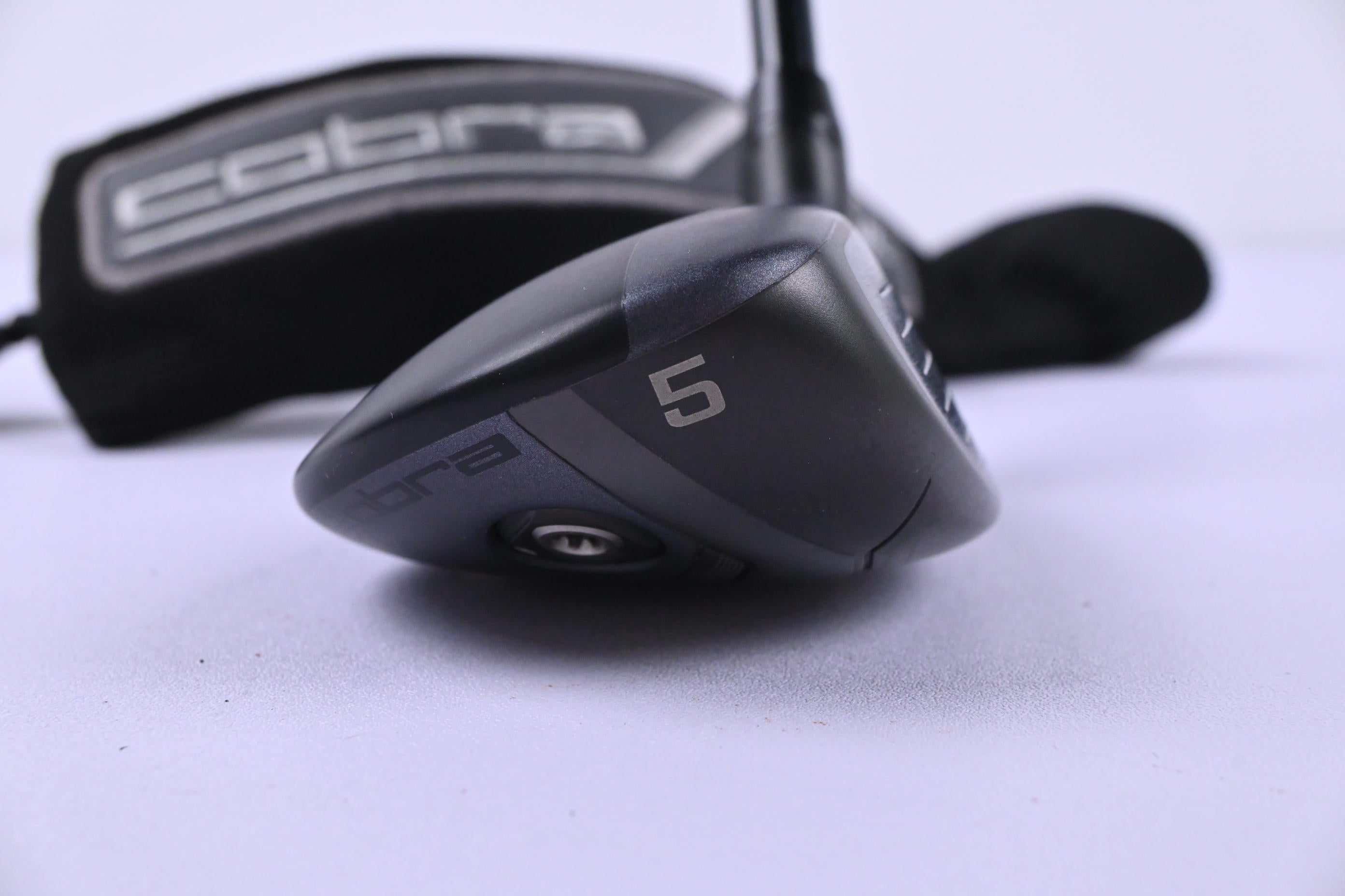 Cobra King Tec 2021 #5 Hybrid / 24 Degree / Stiff Flex HZRDUS Smoke Black RDX 90