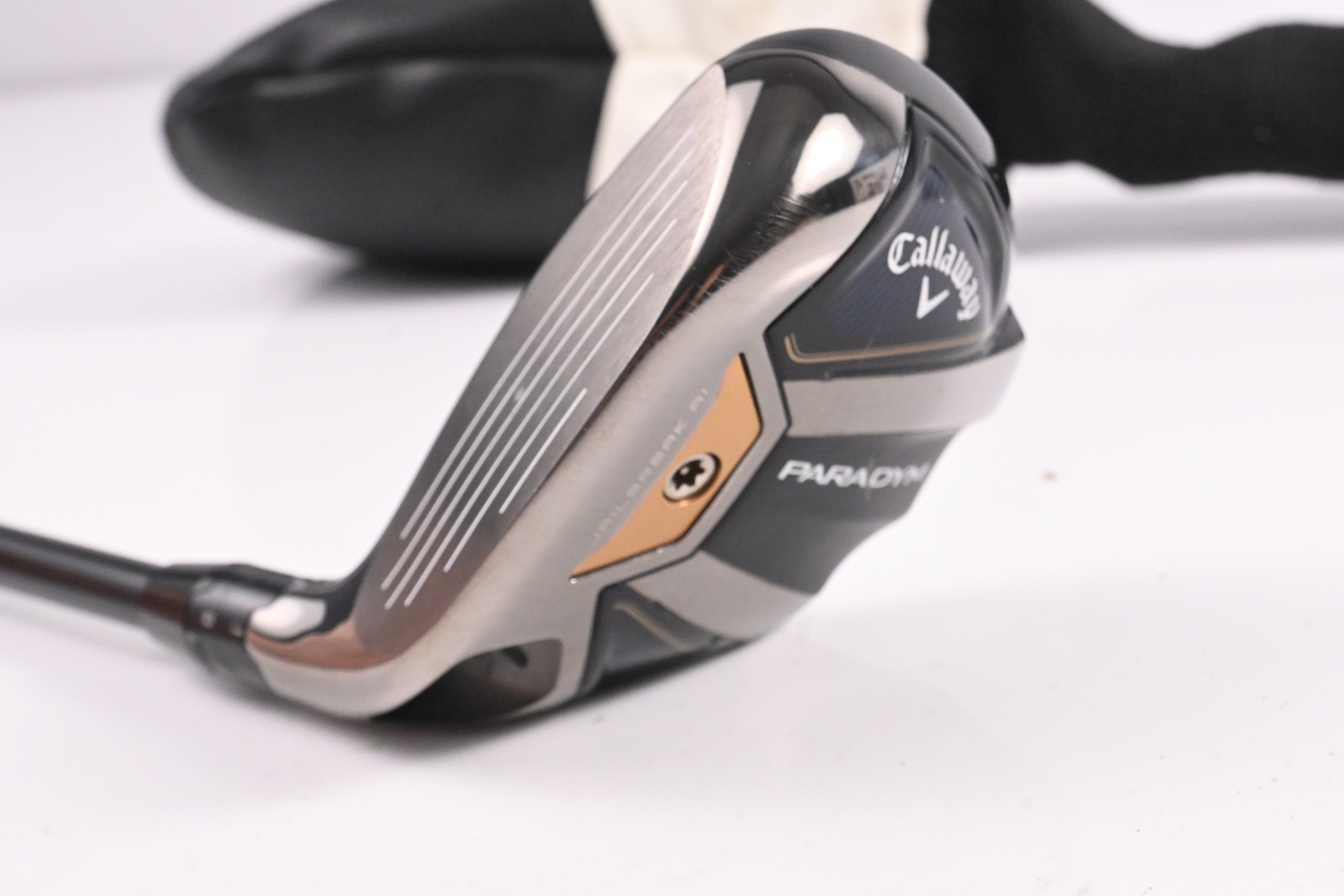 Left Hand Callaway Paradym #4 Hybrid / 21 Degree / Stiff Flex Tensei AV White 85