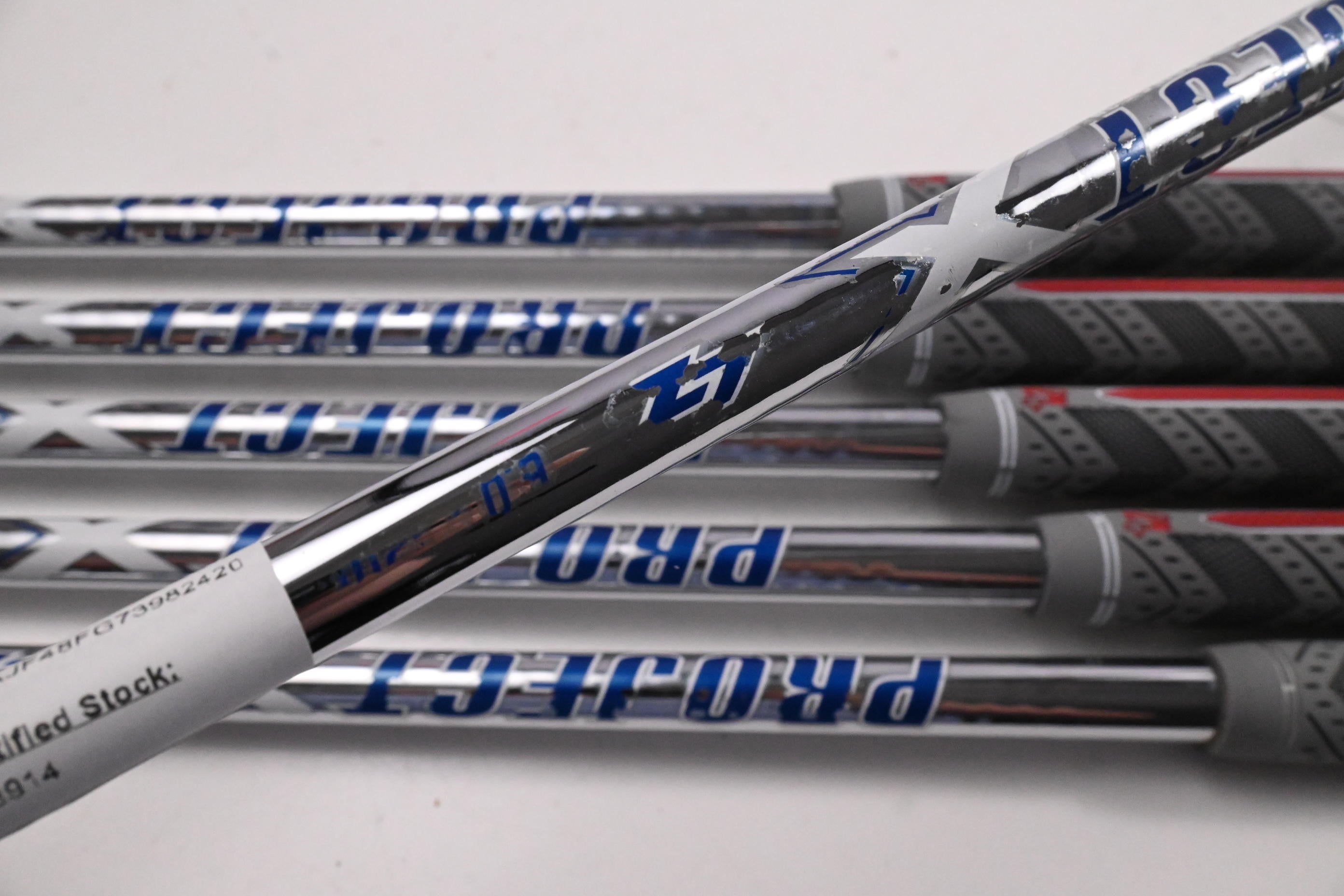 Taylormade P7MB 2020 Irons / 5-PW / Stiff Flex Project X LZ 120 Shafts