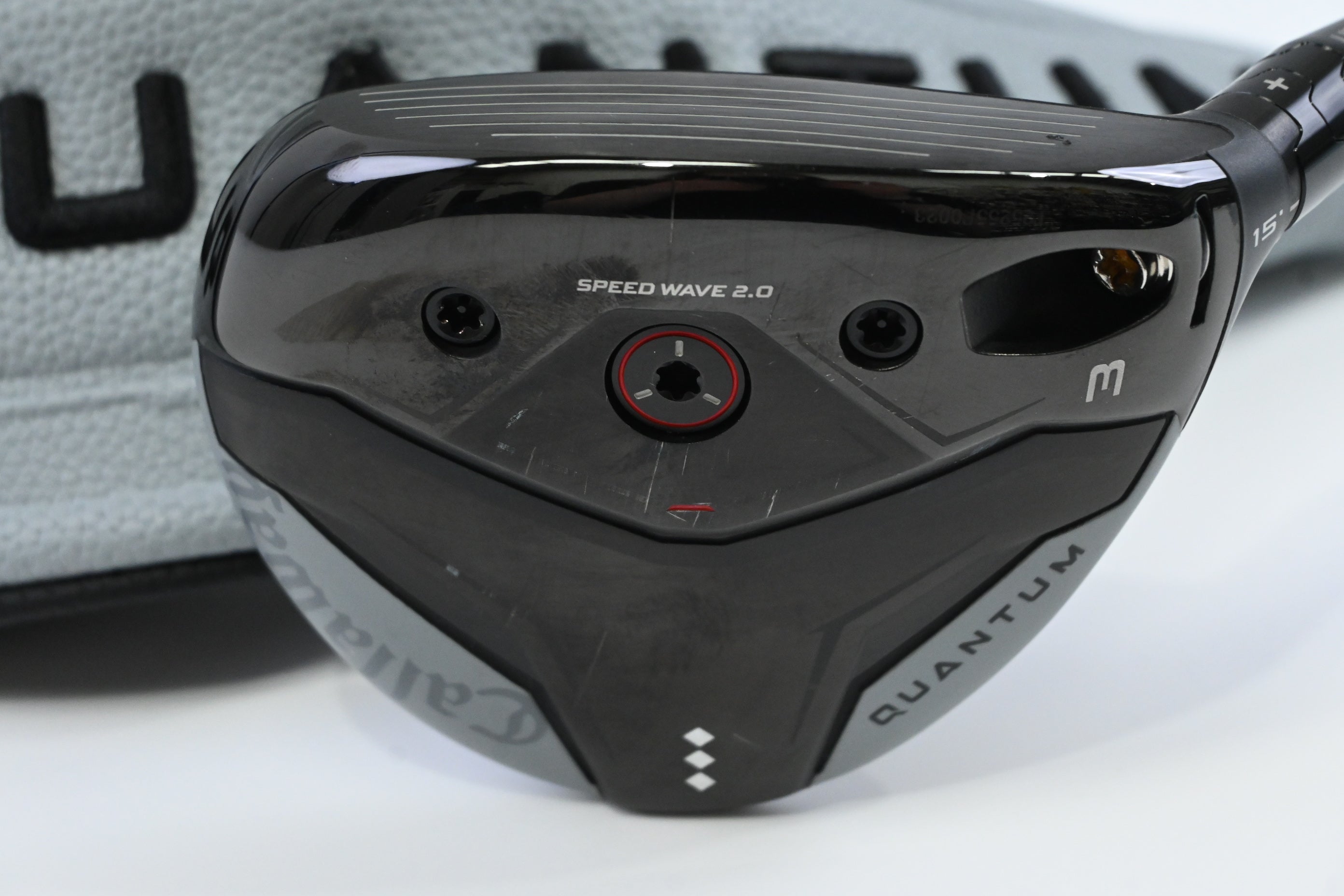 Callaway Quantum Triple Diamond #3 Wood / 15 Degree / Stiff Flex Denali Frost 60