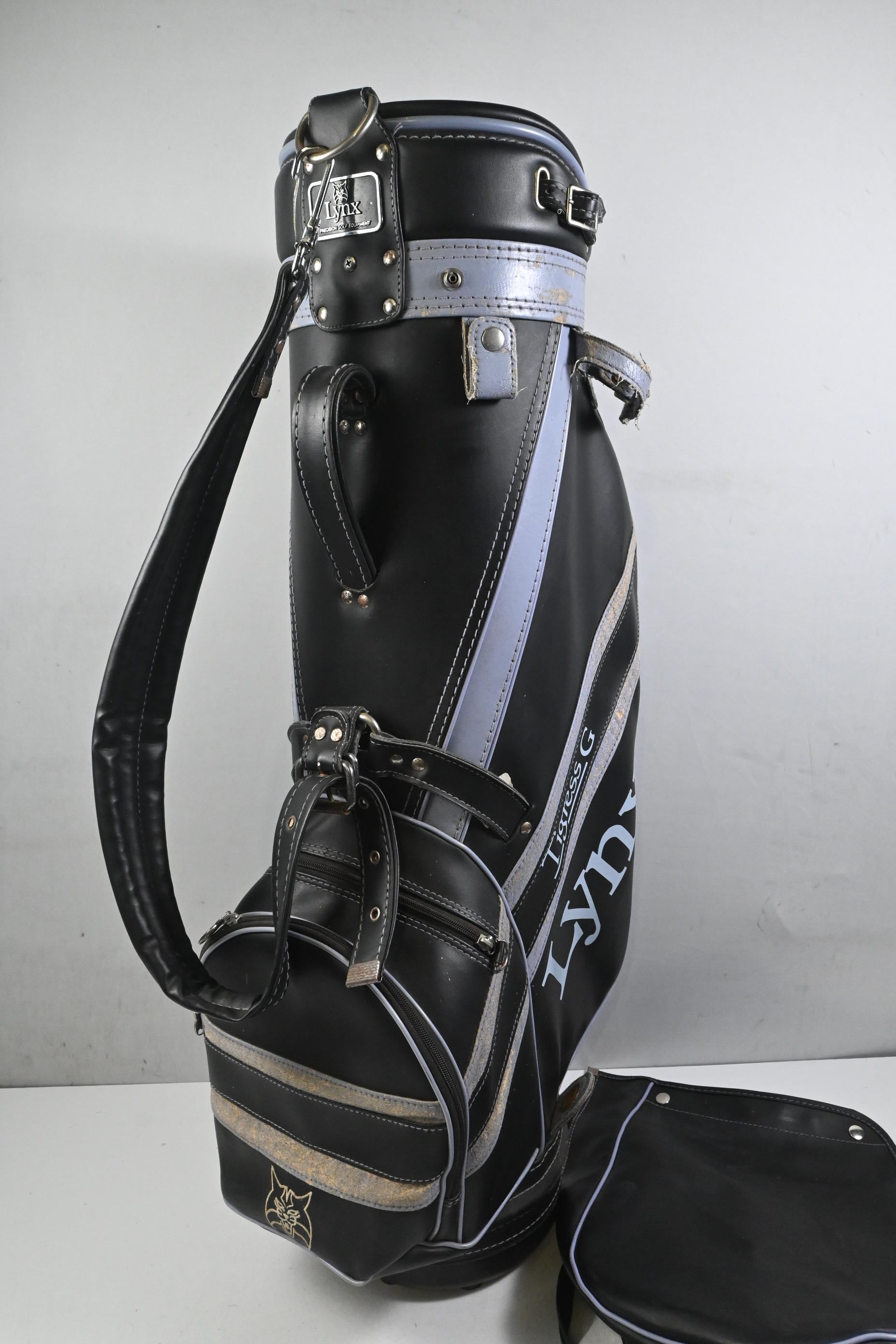 Lynx Tigress Cart Bag / 6-Way Divider / Black & Purple