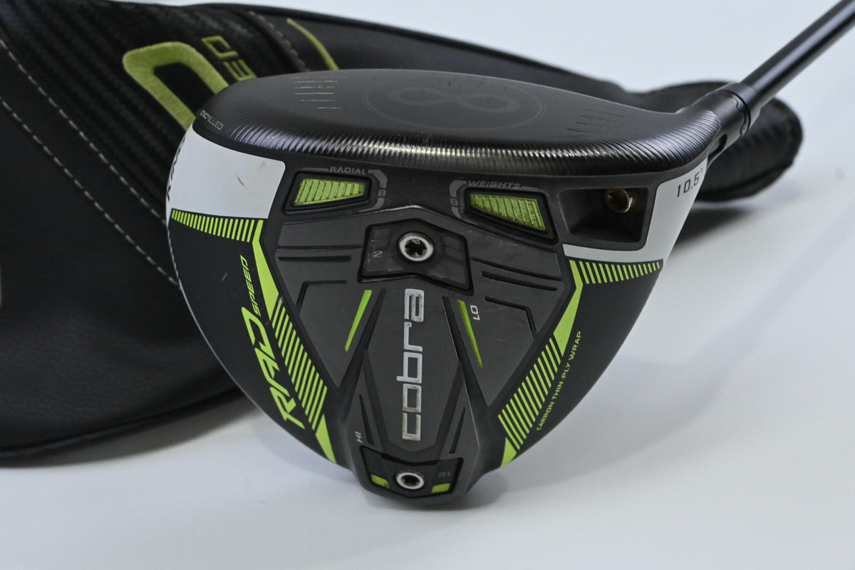 Cobra King Radspeed Driver / 10.5 Degree / Stiff Flex Fujikura Motore F1 6