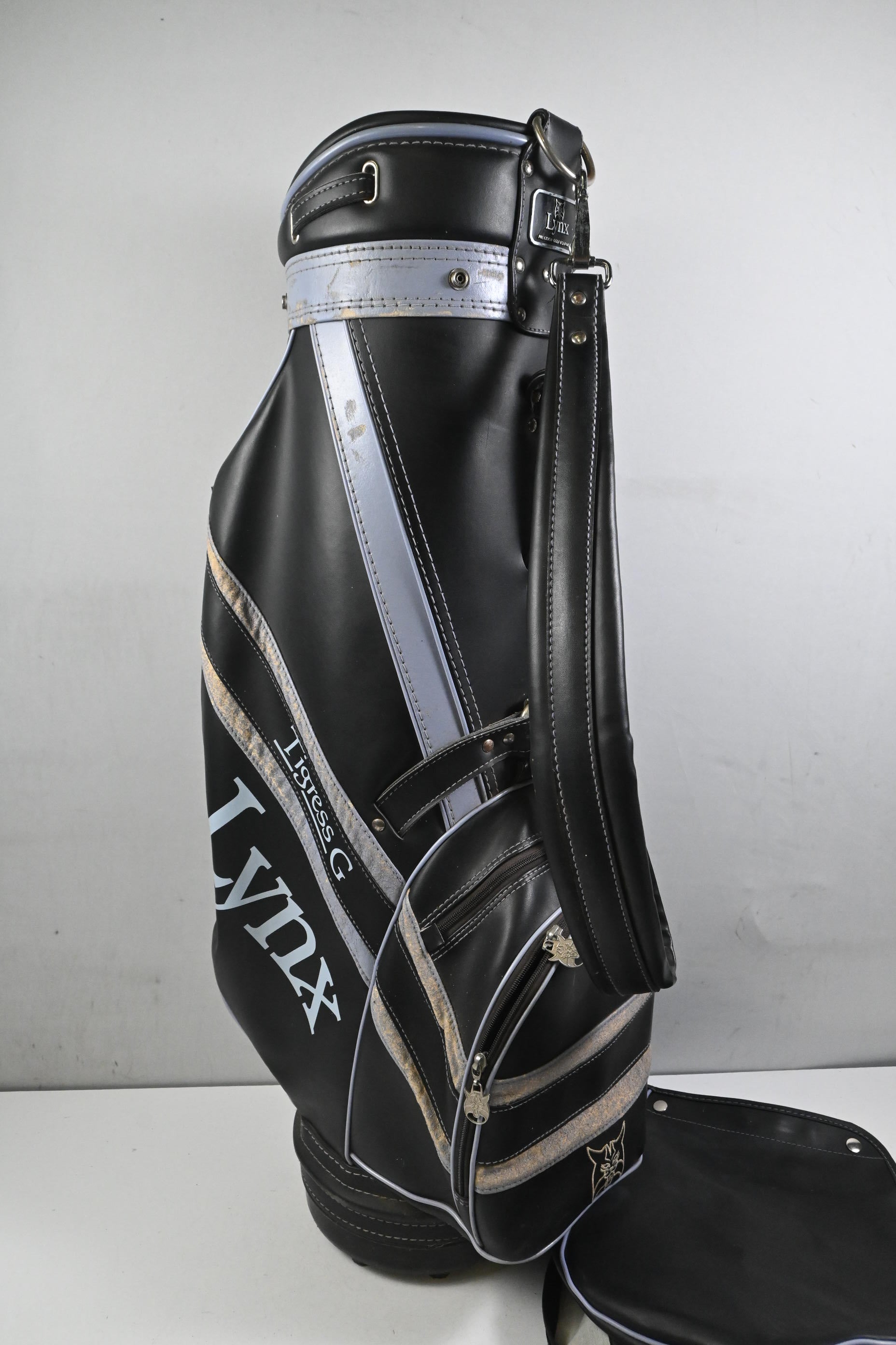 Lynx Tigress Cart Bag / 6-Way Divider / Black & Purple