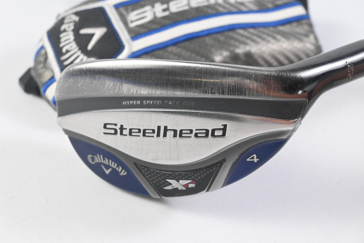 Callaway Steelhead XR #4 Hybrid / 22 Degree / Regular Flex Aldila Synergy 60