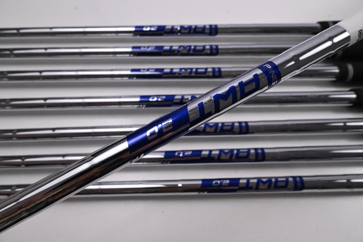 Ping G400 Irons / 5-PW+UW+SW / Green Dot / Regular Flex Ping AWT 2.0 Shaft