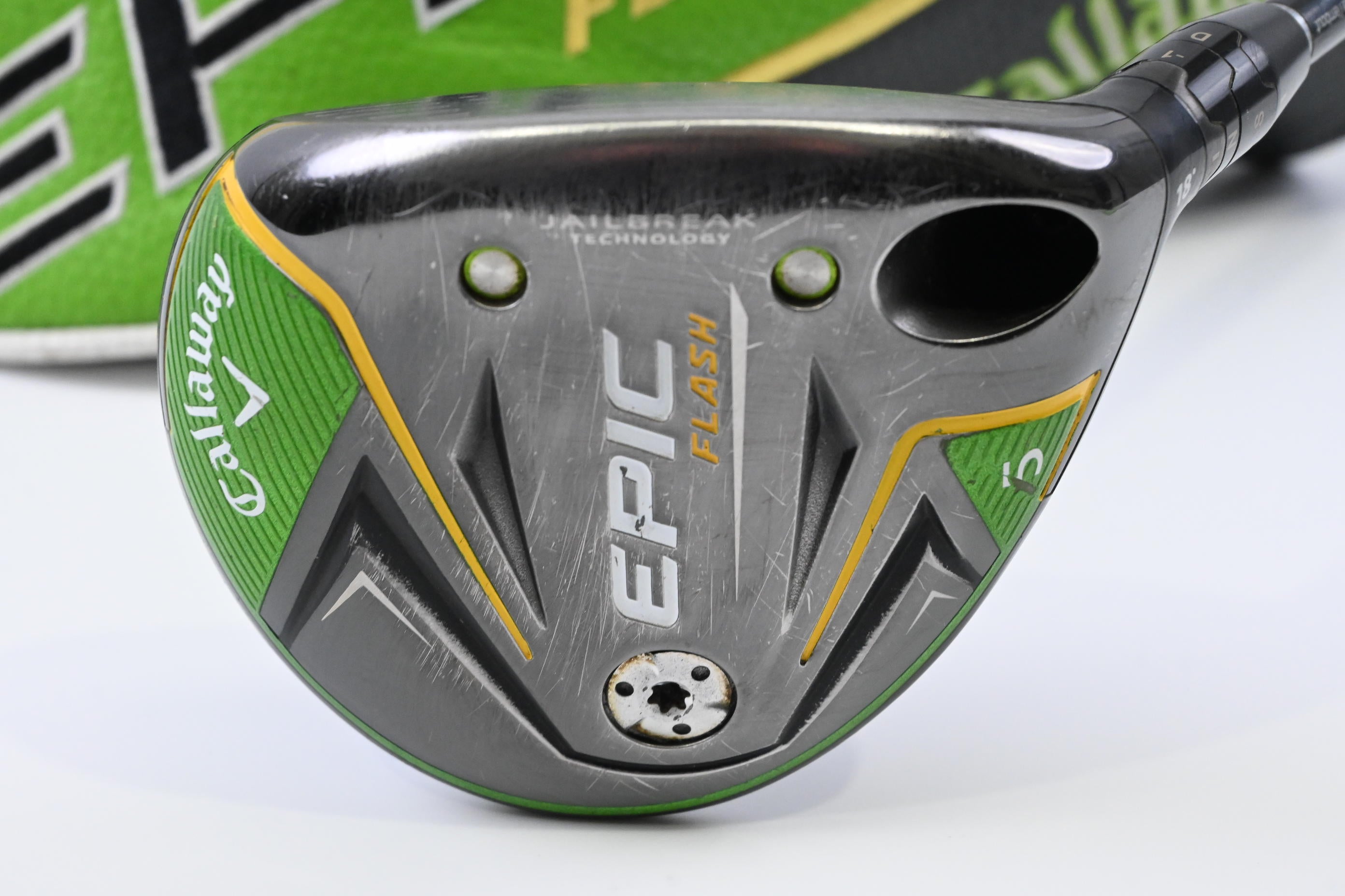 Callaway Epic Flash #5 Wood / 18 Degree / Regular Flex Evenflow Green 65