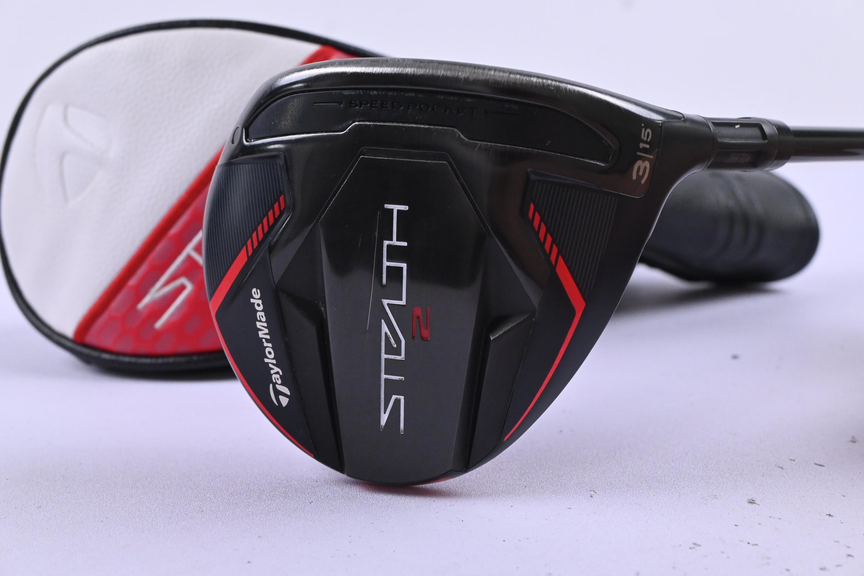 Taylormade Stealth 2 #3 Wood / 15 Degree / Regular Flex Ventus TR Red 5 Shaft