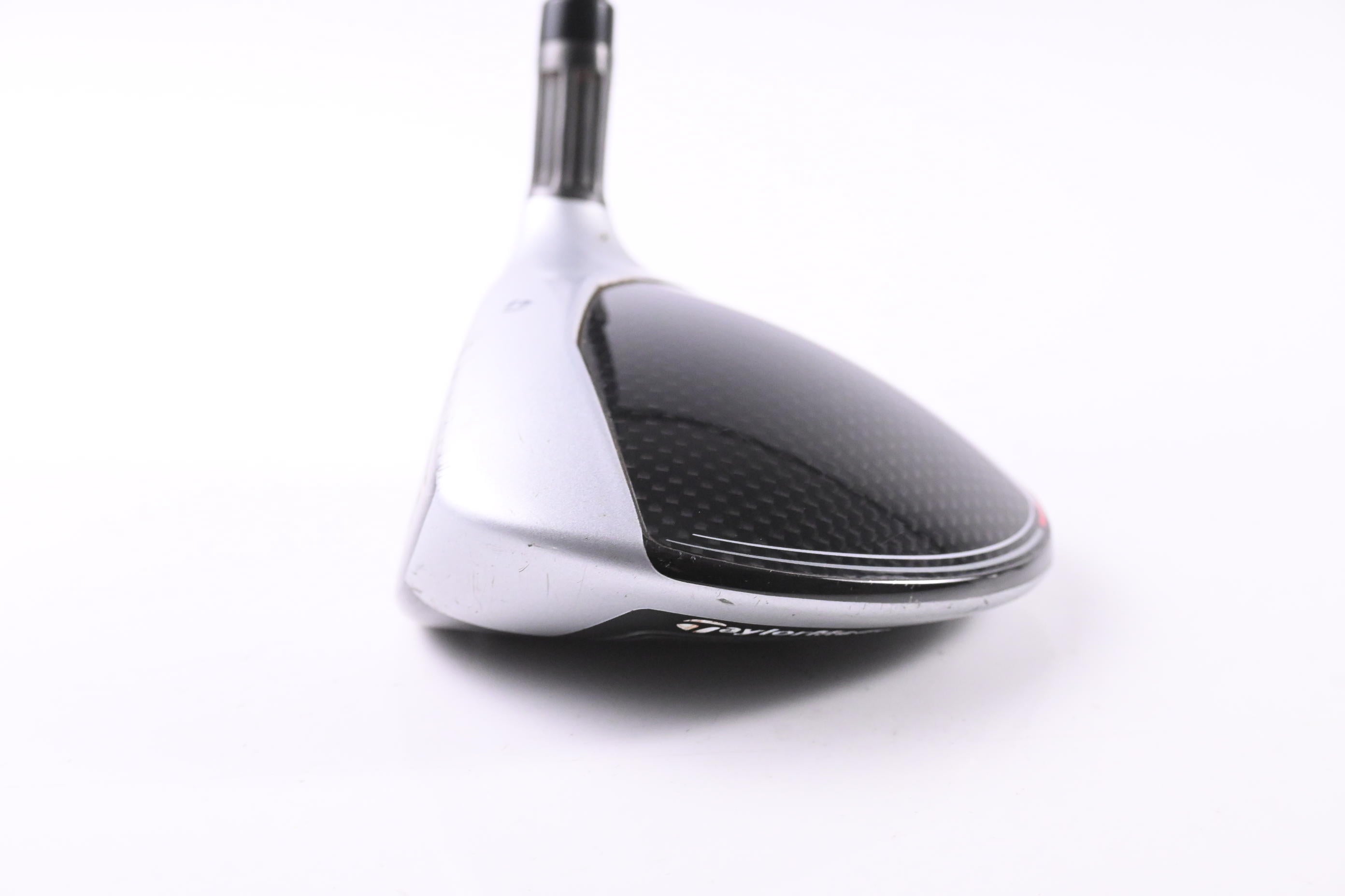 Left Hand Taylormade M4 #3 Wood / 15 Degree / Regular Flex Atmos Red 5 Shaft