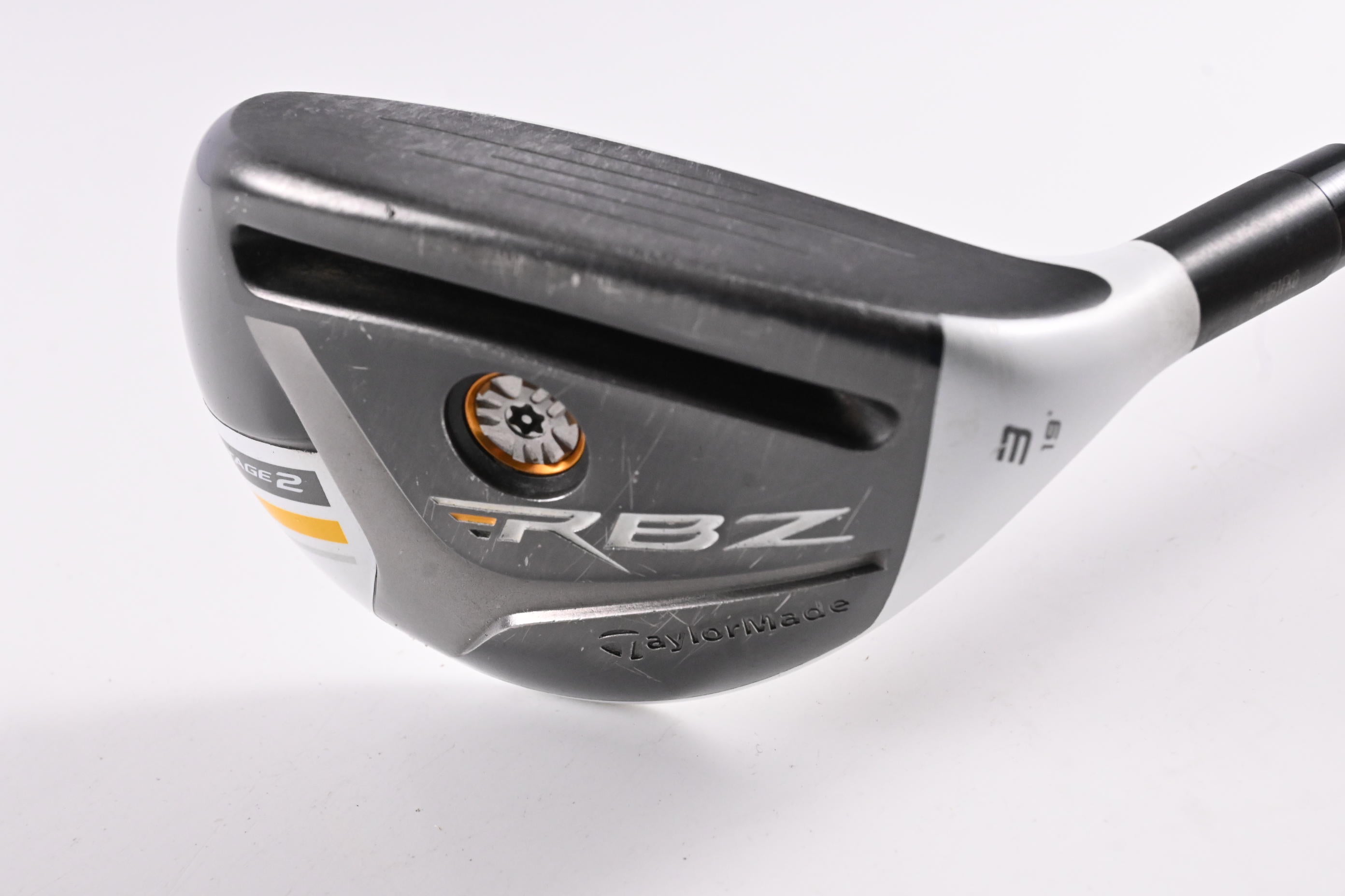 Taylormade RBZ Stage 2 #3 Hybrid / 19 Degree / Stiff Flex Rocket Fuel 65 Shaft