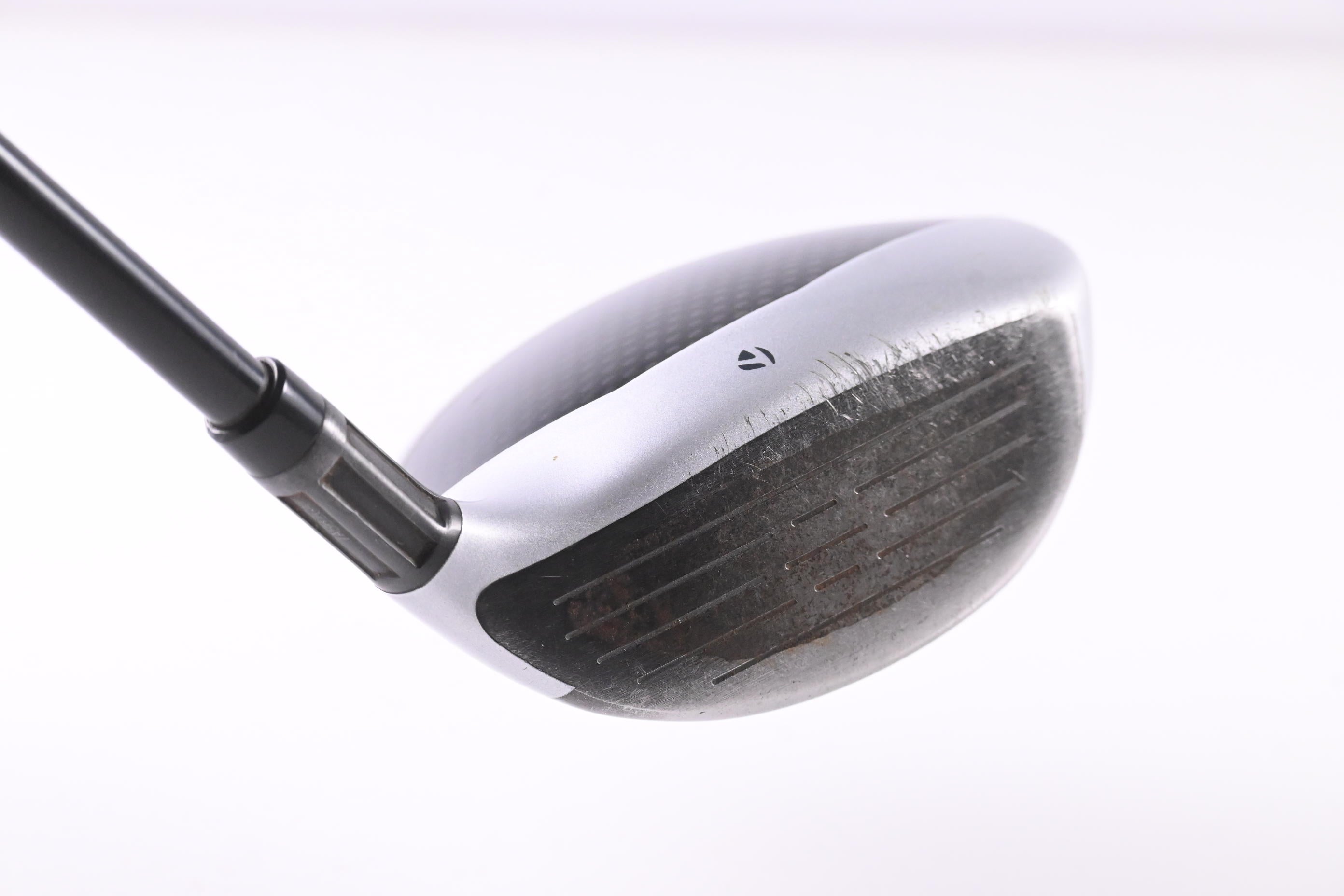 Left Hand Taylormade M4 #3 Wood / 15 Degree / Regular Flex Atmos Red 5 Shaft
