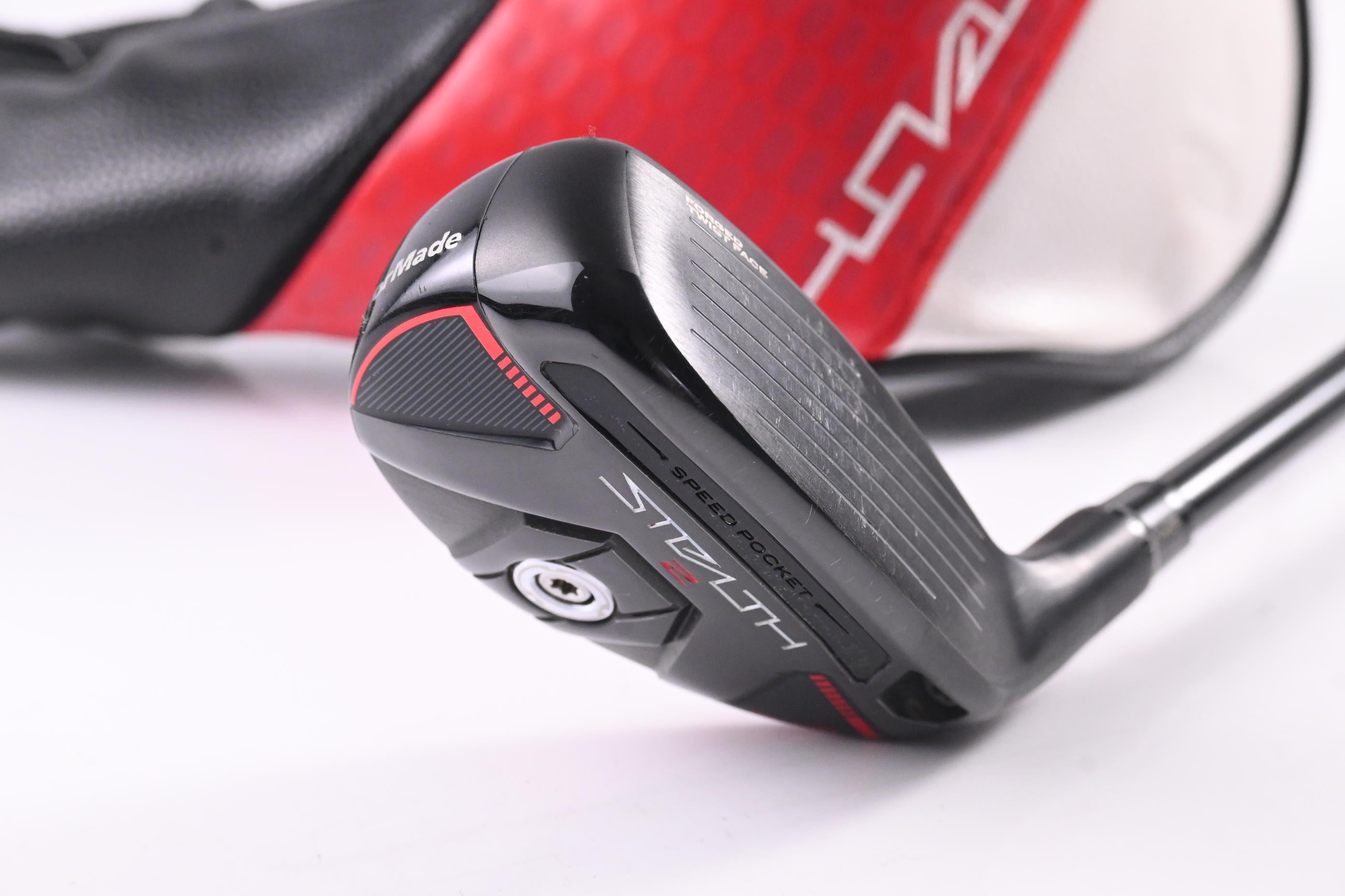 Taylormade Stealth 2 #2 Hybrid / 17 Degree / Stiff Flex Kai'li Red 85 Shaft