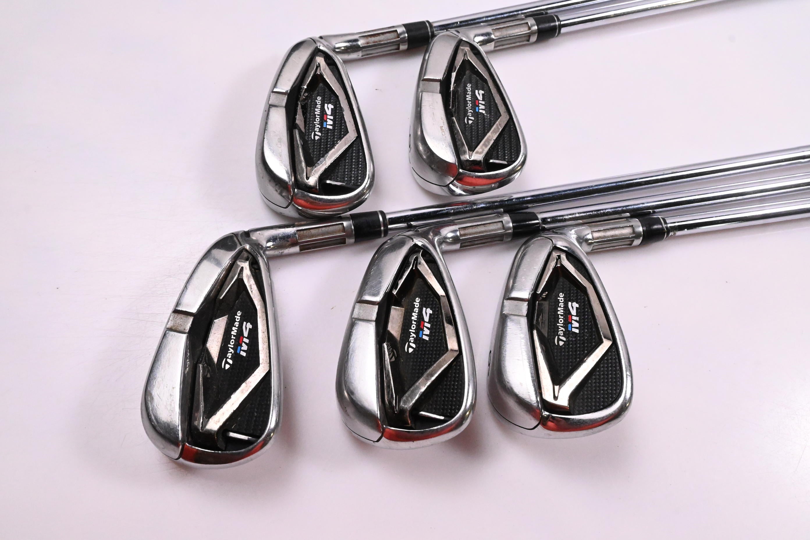 Taylormade M4 Irons / 5-9i / Regular Flex KBS MAX MT 85 Shafts